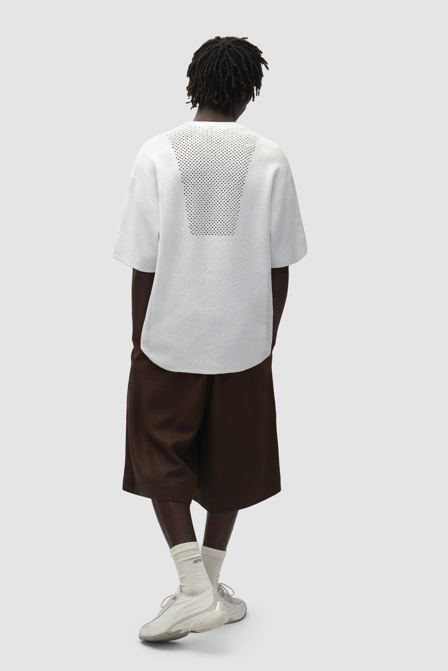 Maillot tricoté Arte pour adidas - Blanc cassé