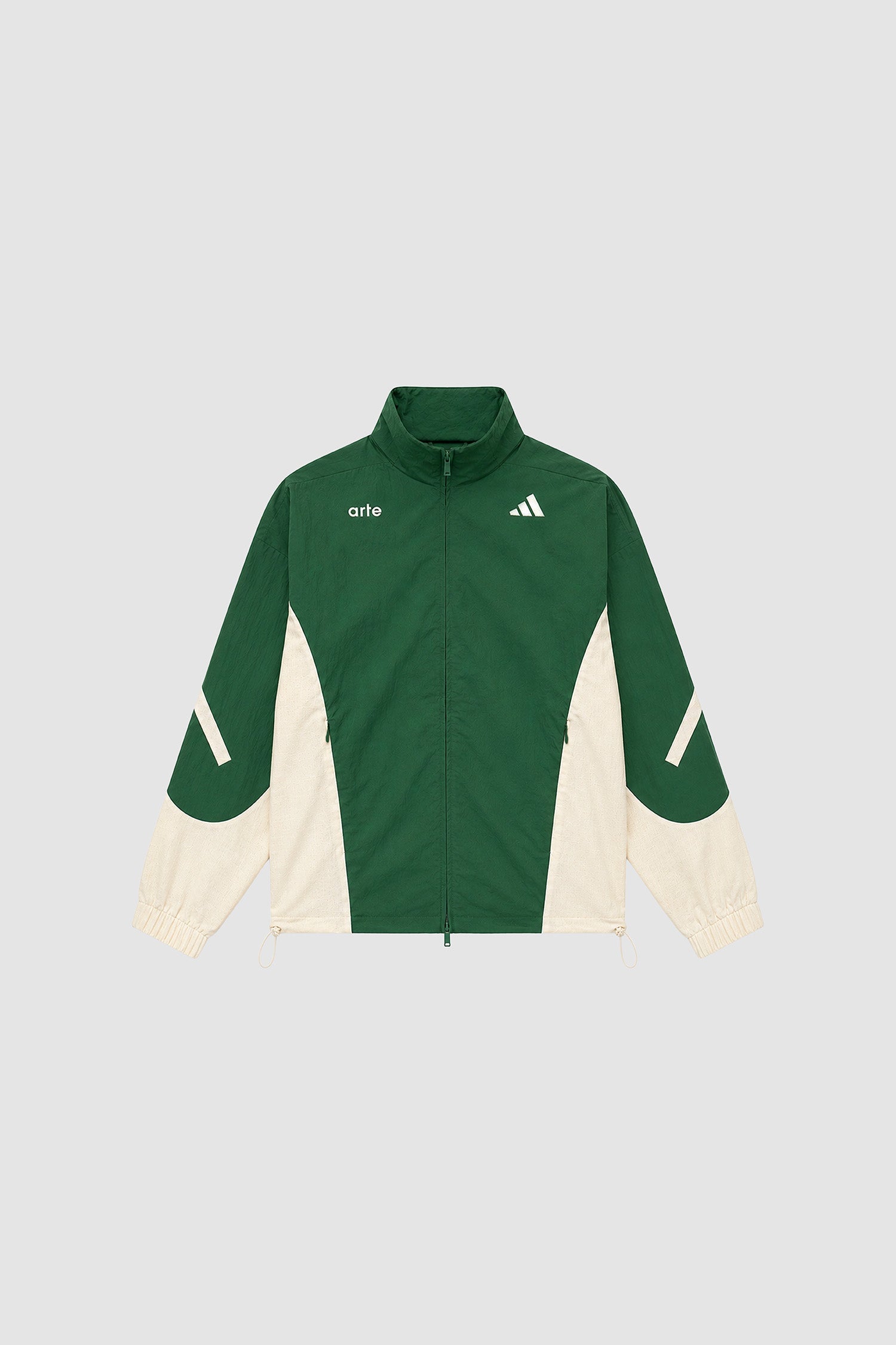 Veste de sport Arte pour adidas Z.N.E. - vert/crème