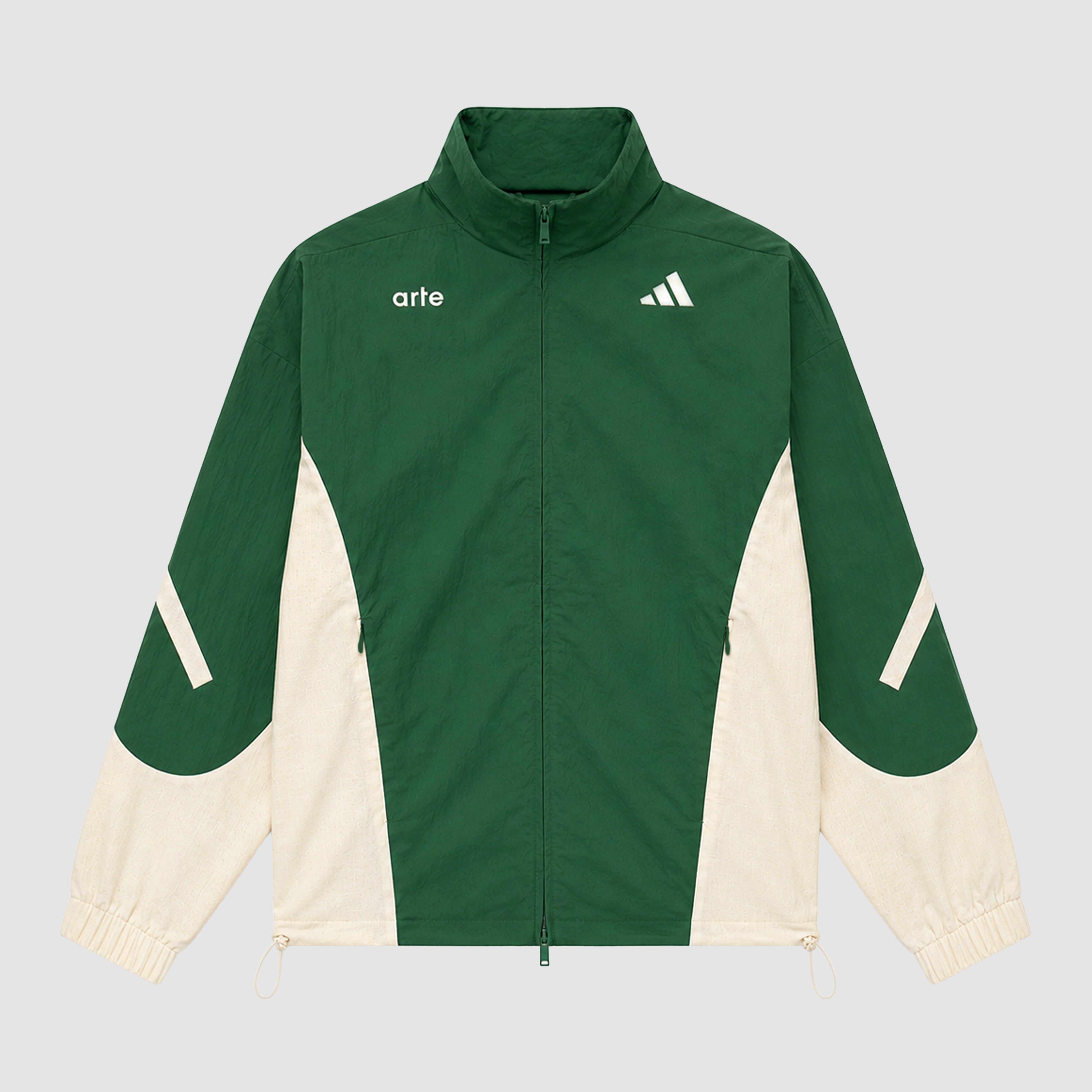 Veste de sport Arte pour adidas Z.N.E. - vert/crème
