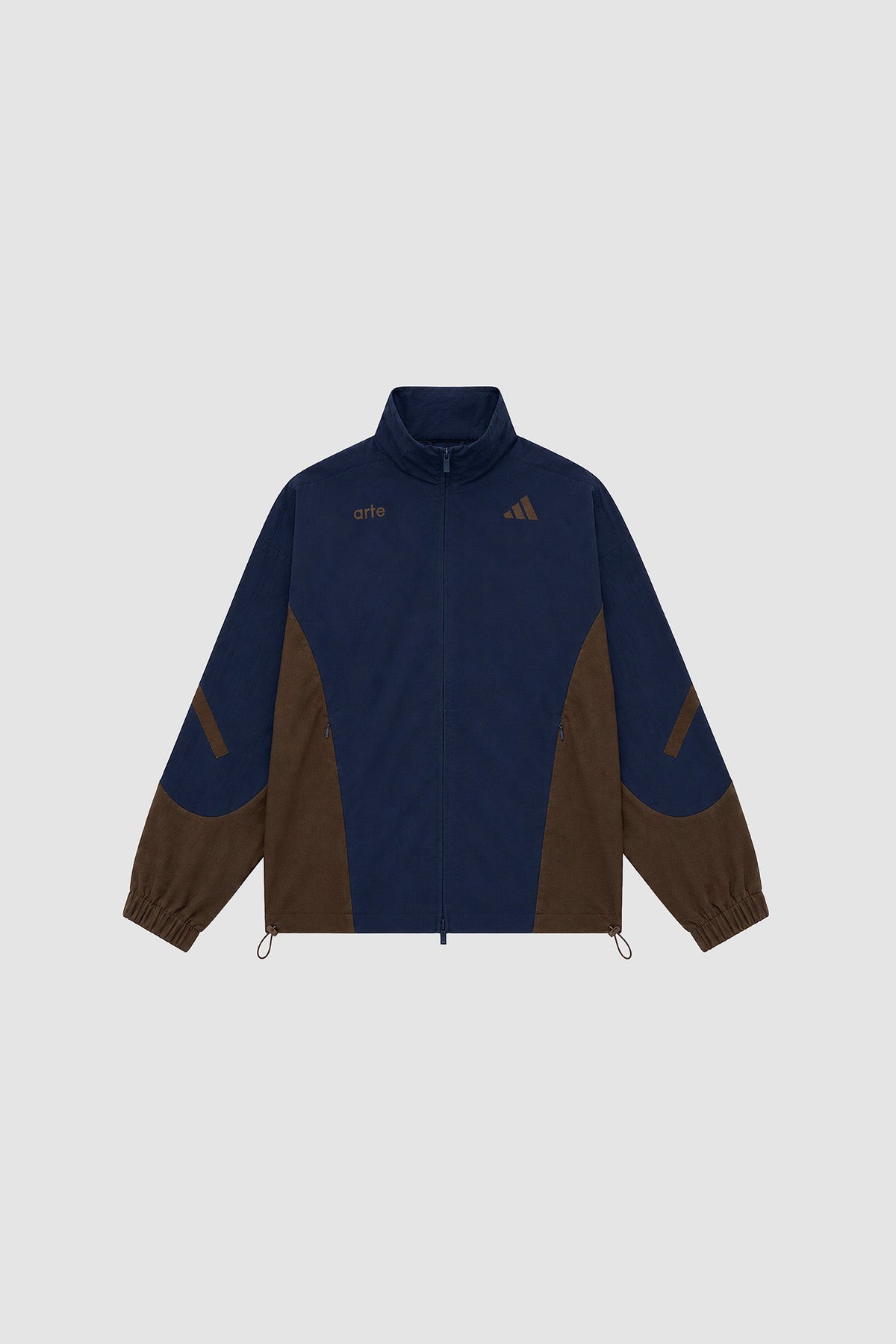 Veste de survêtement Arte pour adidas Z.N.E. - bleu marine/marron