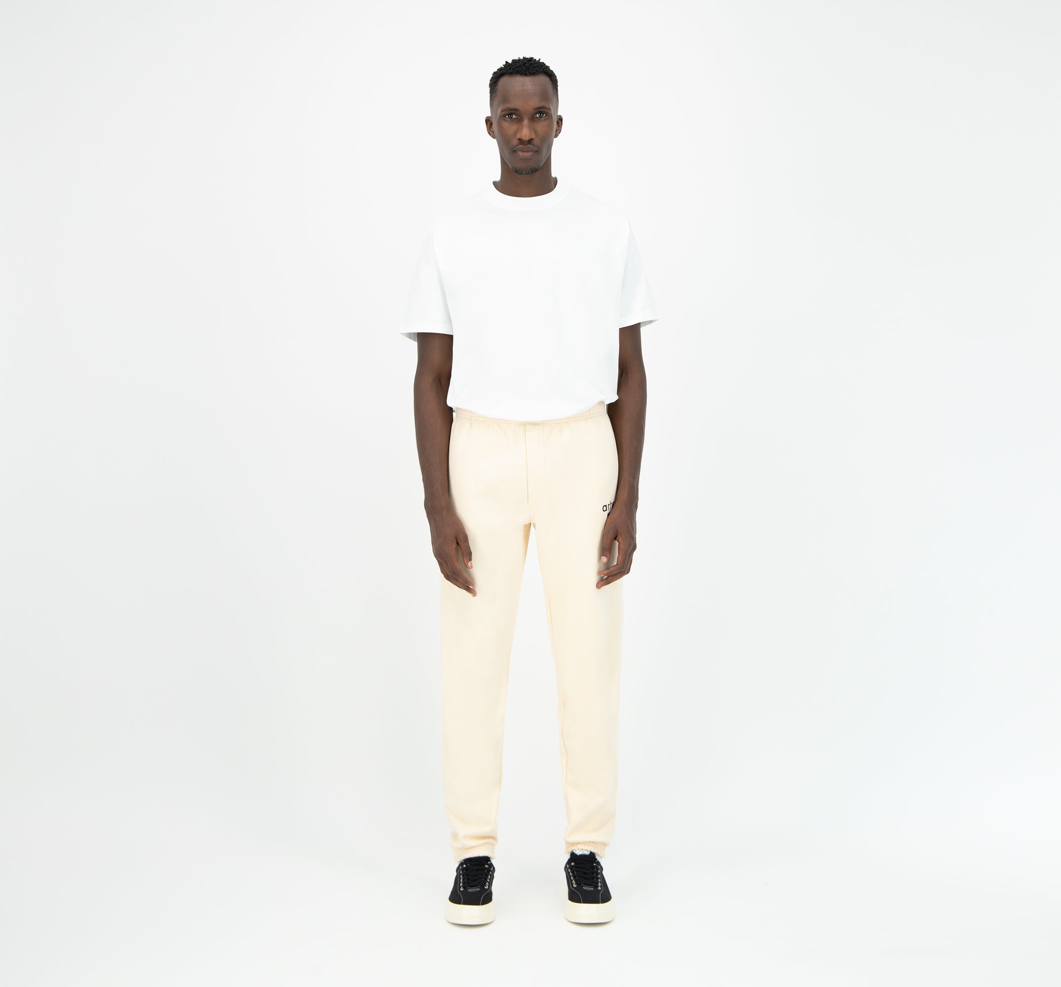 Pantalon de survêtement Tristian Heart - Creme