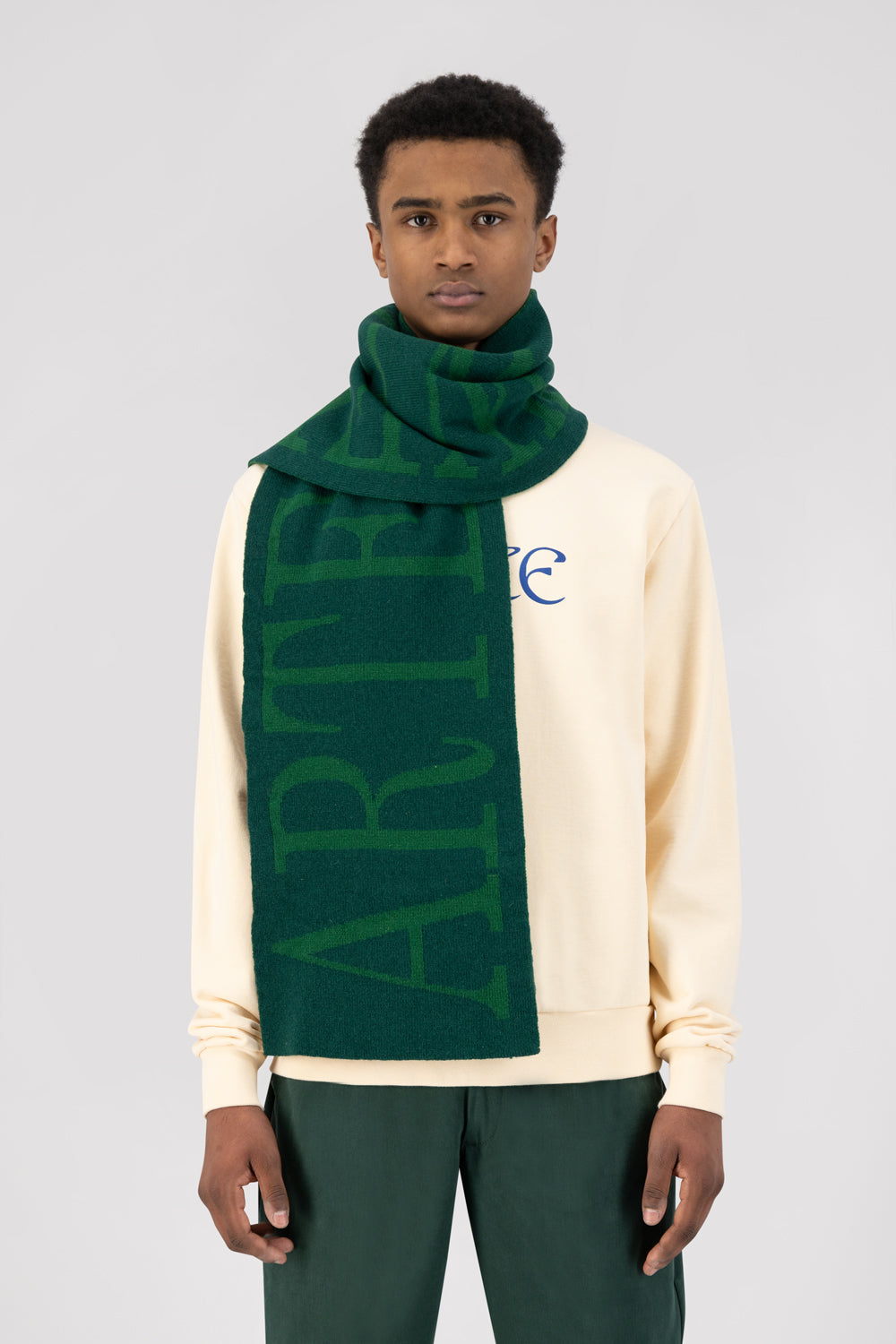 Foulard Alex Antwerp - Vert/Vert foncé