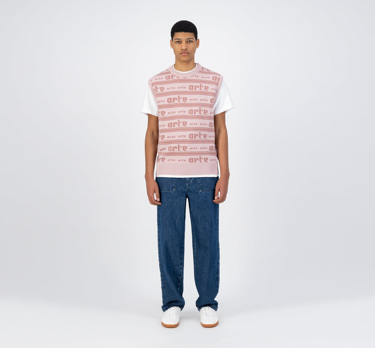 Karl Allover Knit - Rose