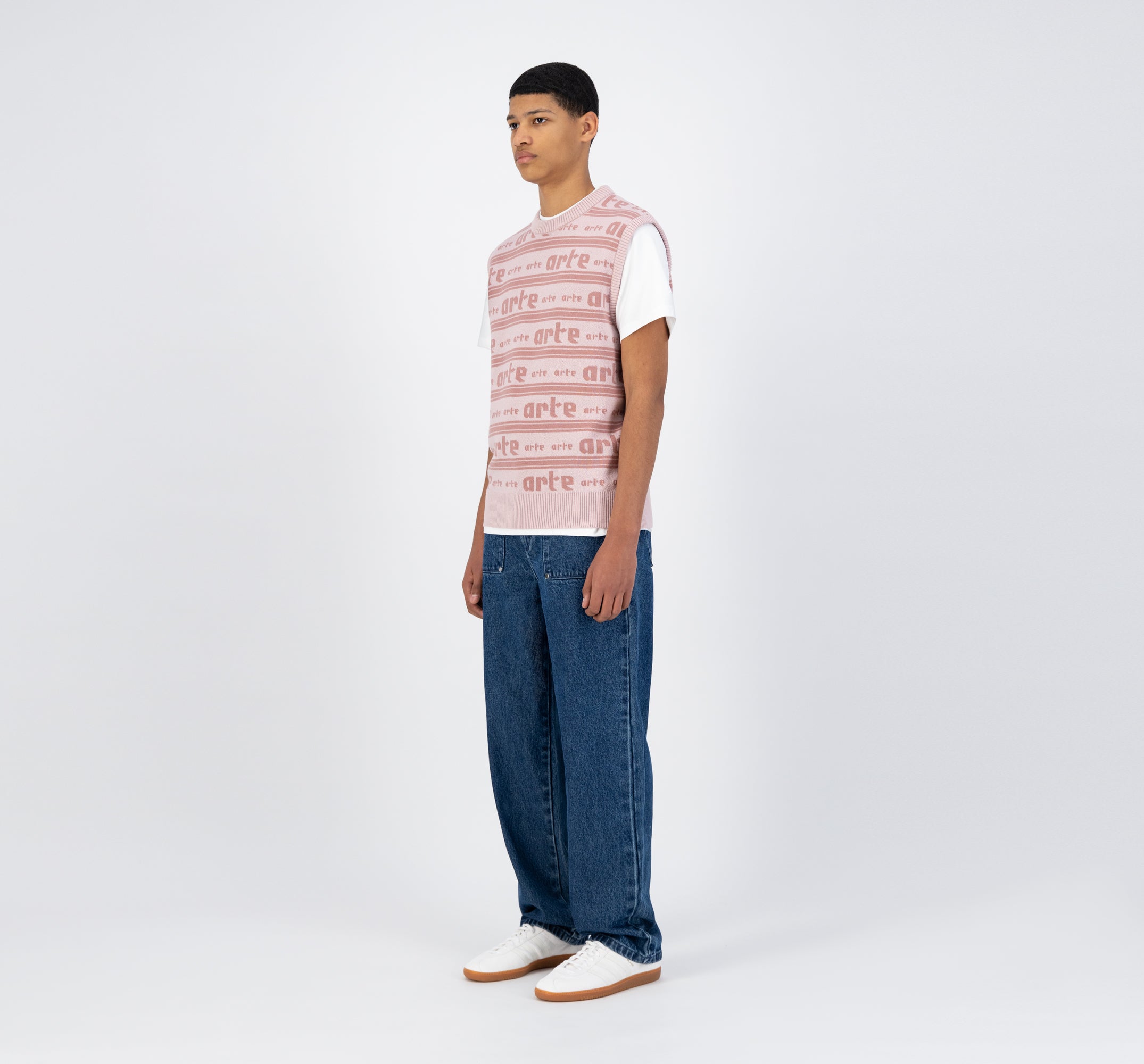 Karl Allover Knit - Rose