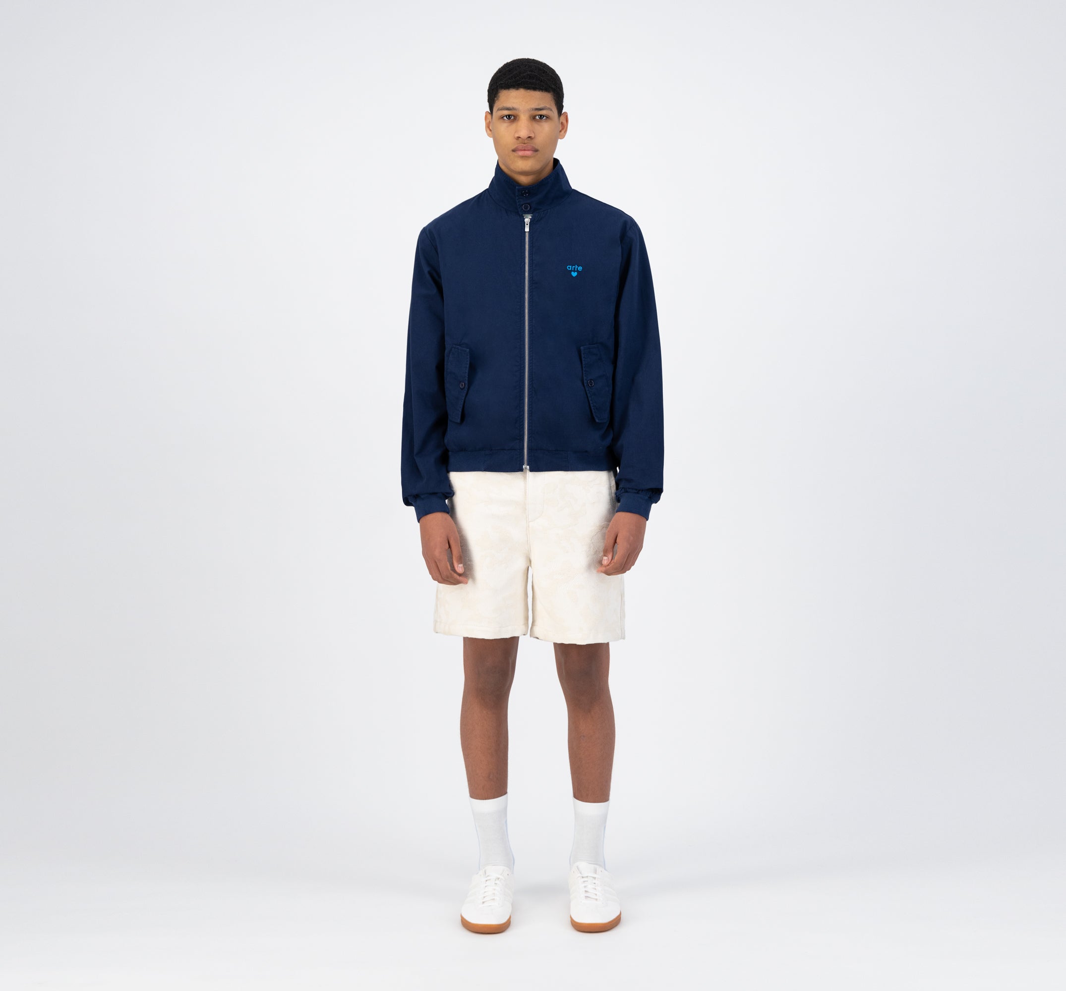 Veste en jean - Marine