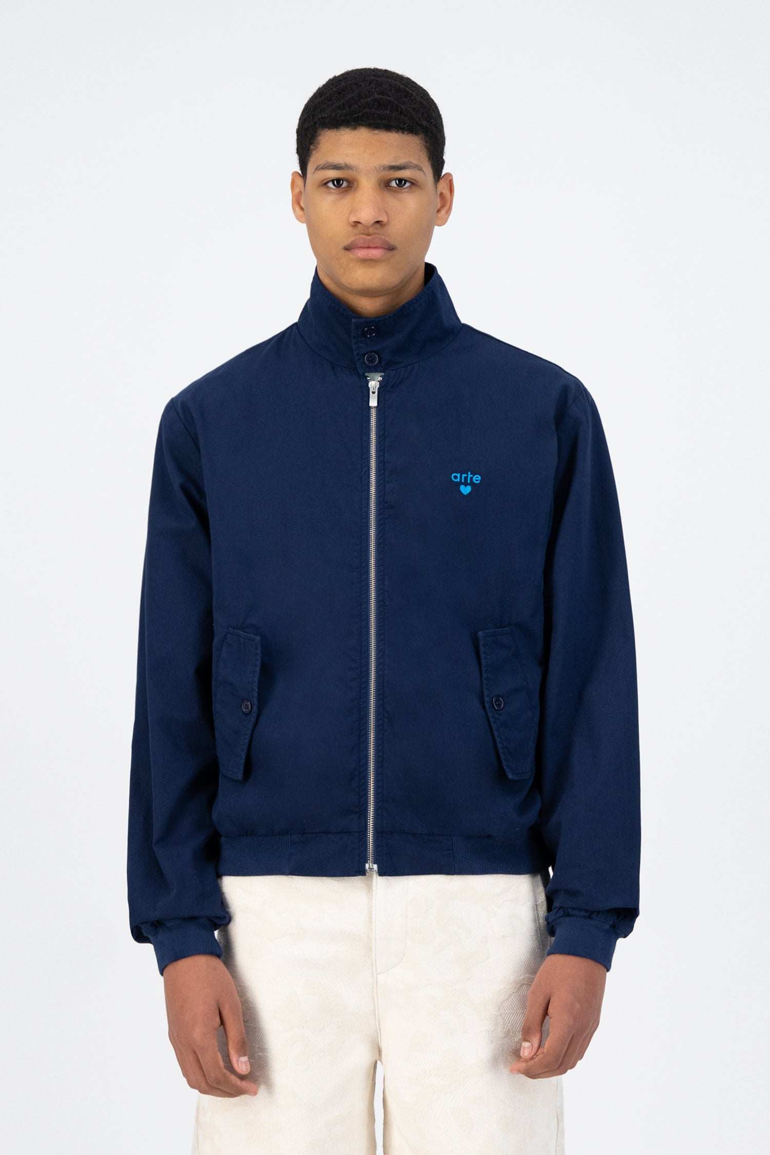 Veste en jean - Marine
