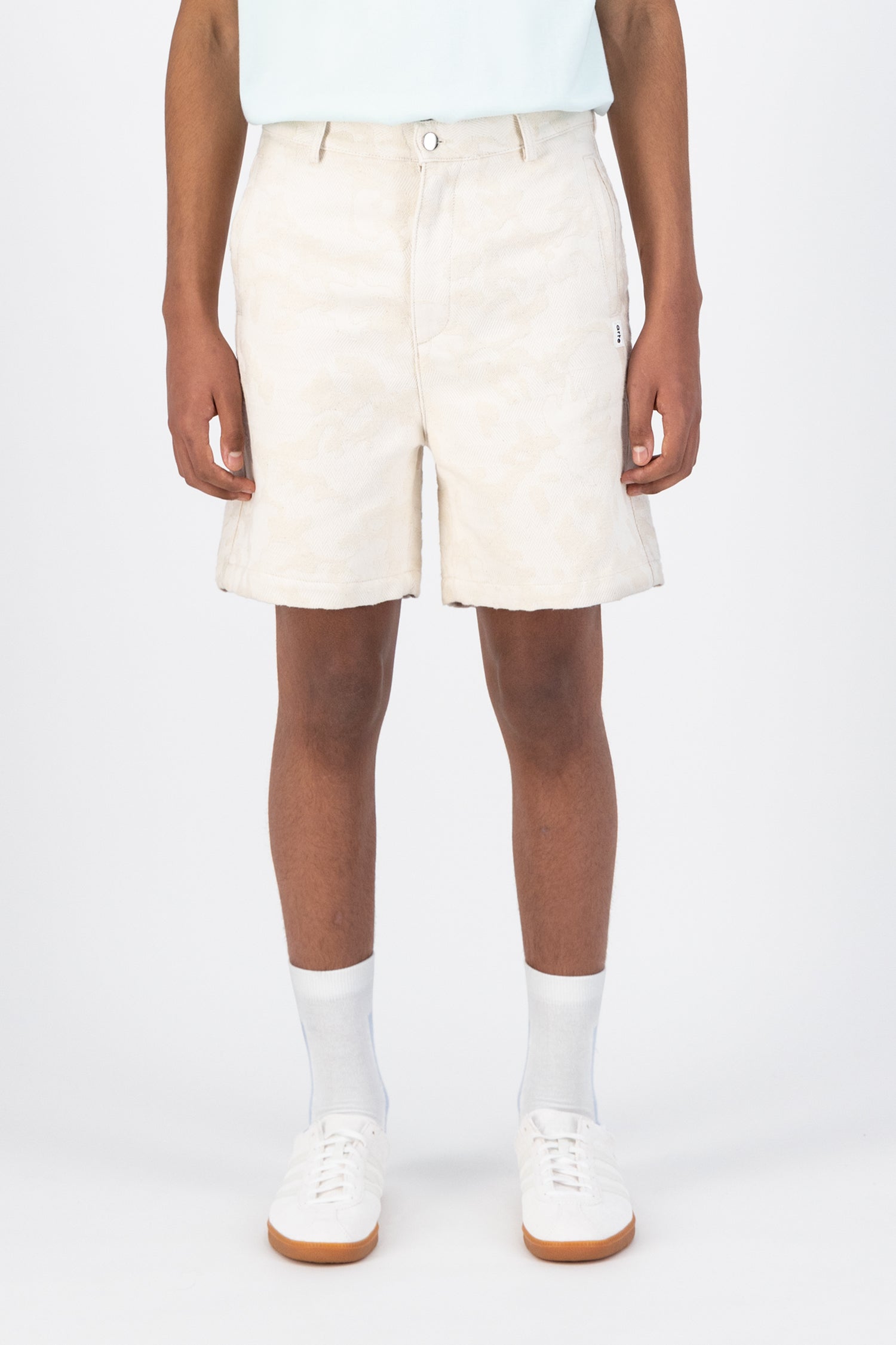 Short Sobrino Jacq - Crème/blanc cassé