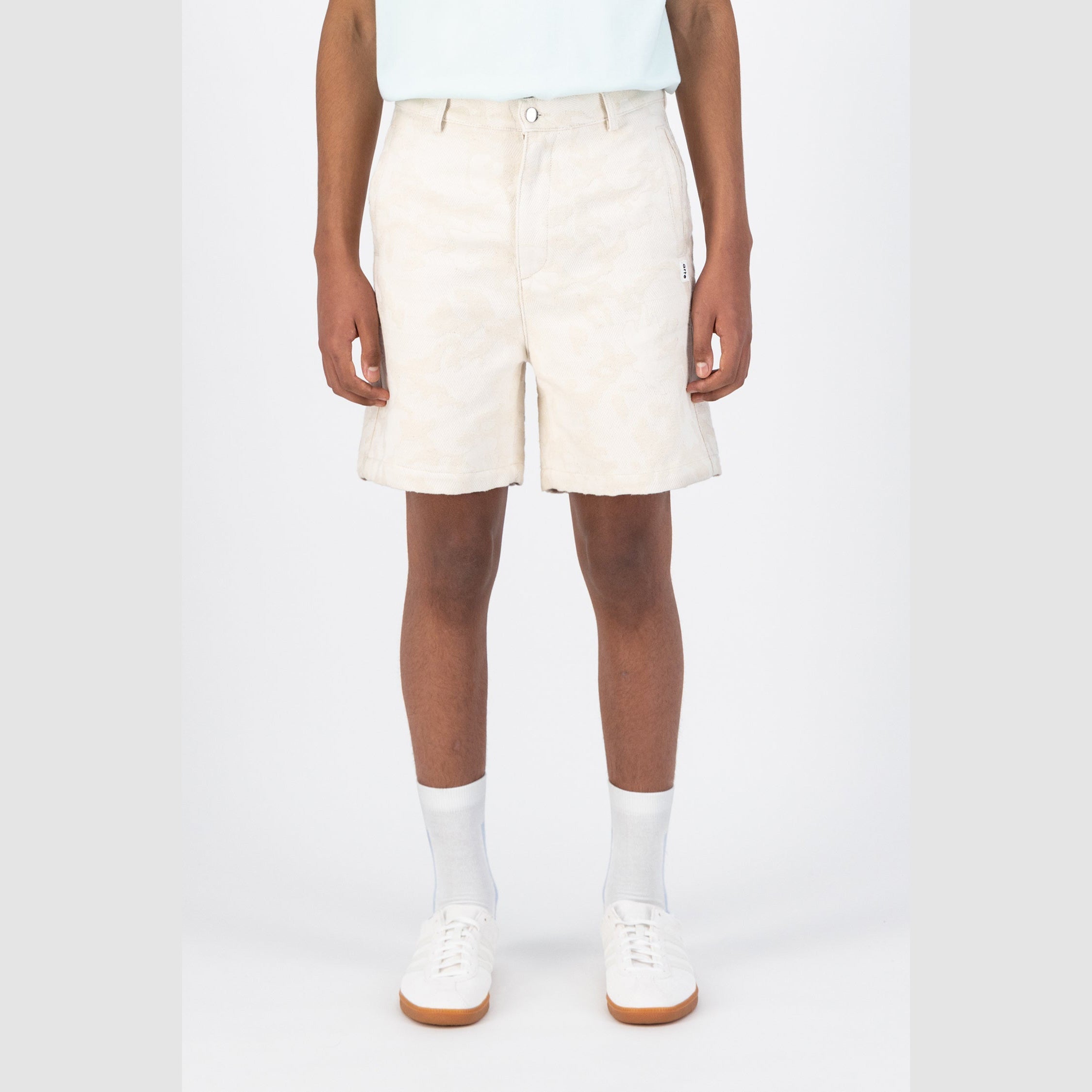 Short Sobrino Jacq - Crème/blanc cassé