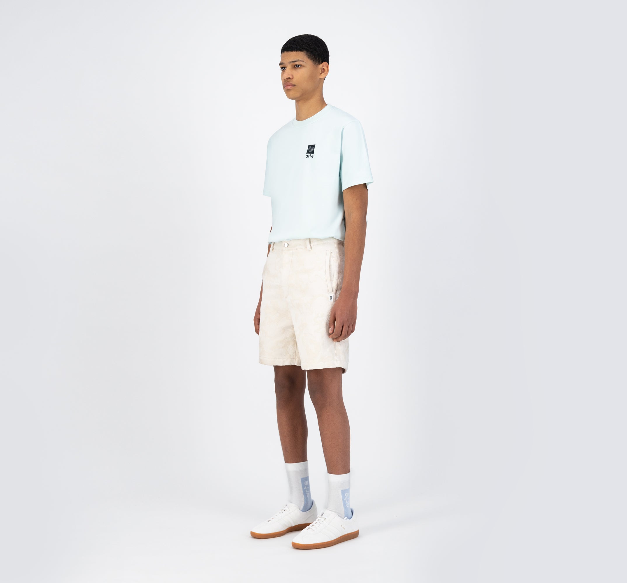 Short Sobrino Jacq - Crème/blanc cassé