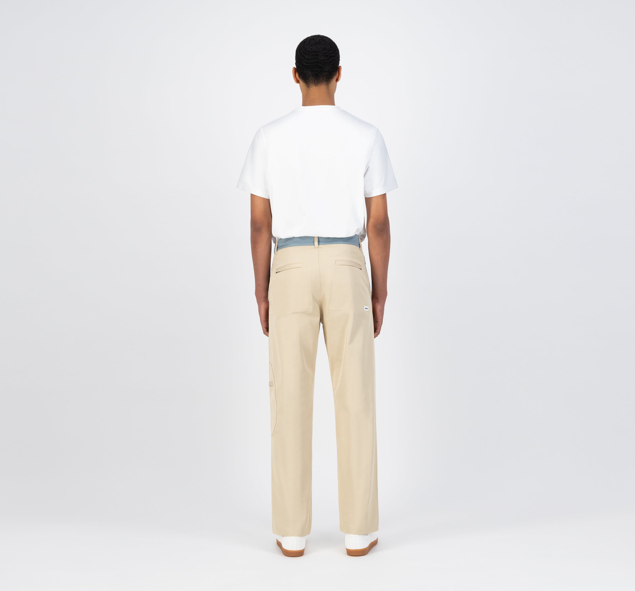 Pantalon Multi Julio - Crème/Bleu clair