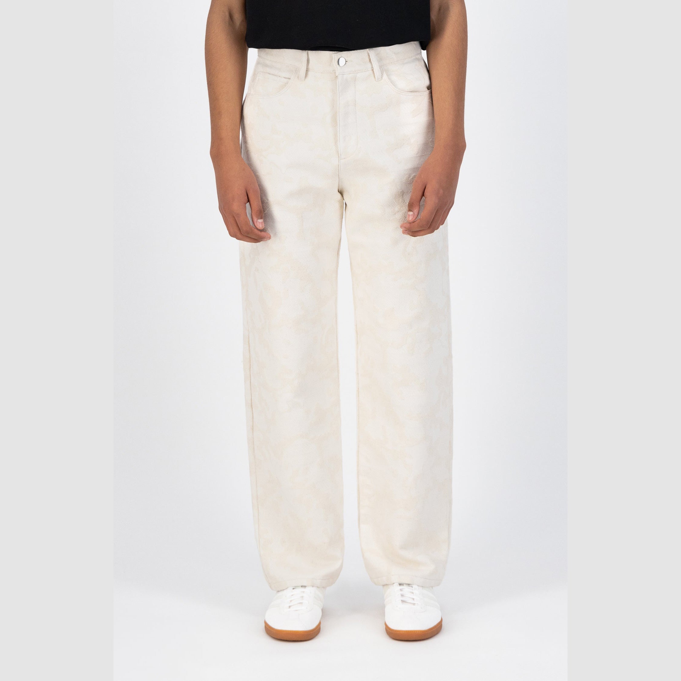 Pantalon Janco Jacq - Crème/blanc cassé