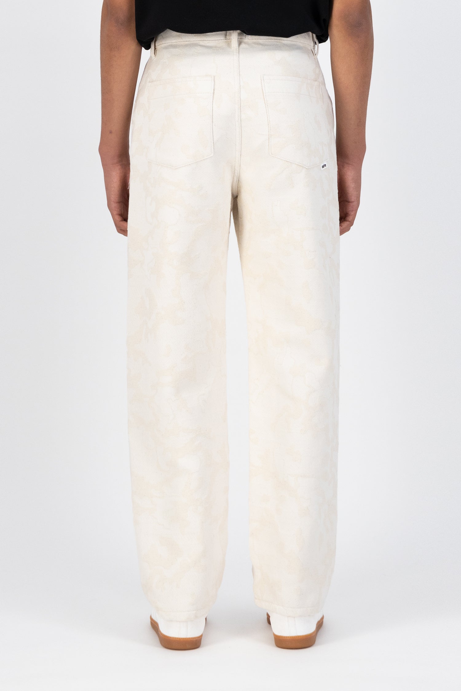 Pantalon Janco Jacq - Crème/blanc cassé