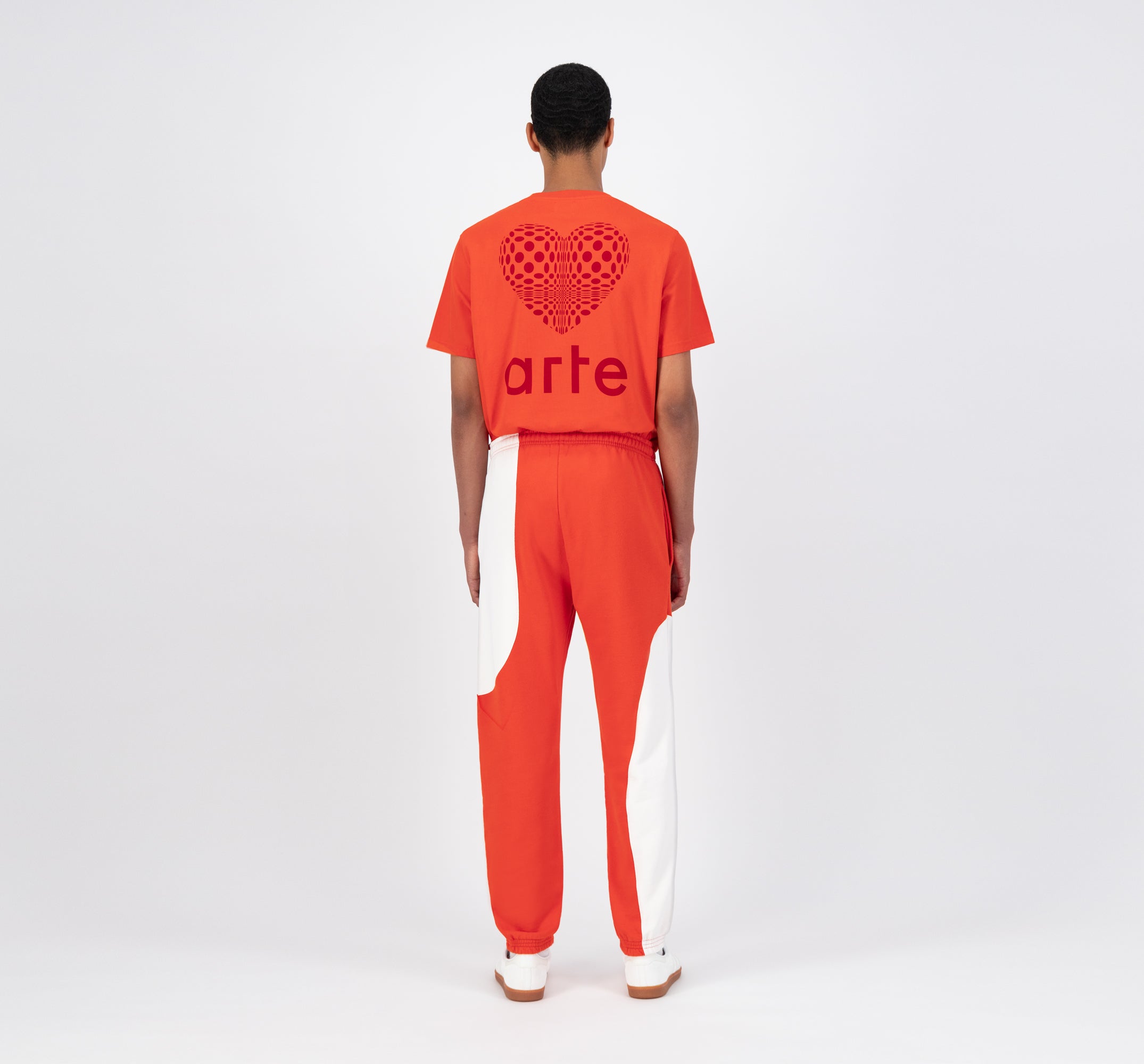 Pantalon Tristian Ciclo - Rouge/Blanc