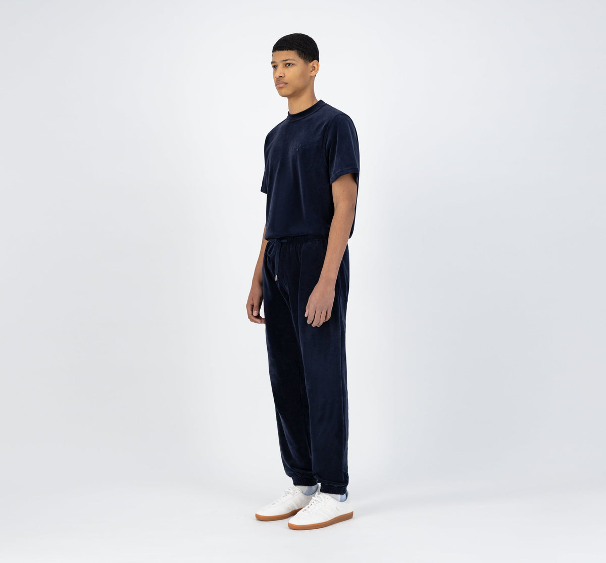 Pantalon en velours Chasen - Marine