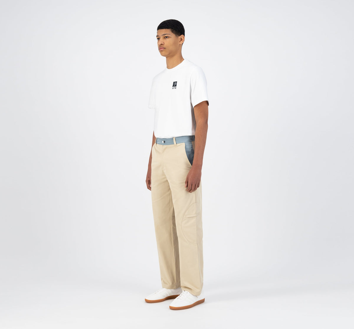 Pantalon Multi Julio - Crème/Bleu clair