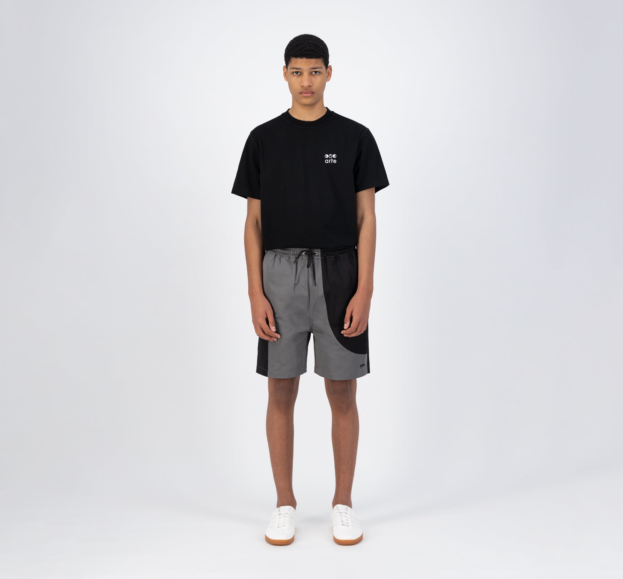 Short Soto Ciclo - Noir/Gris