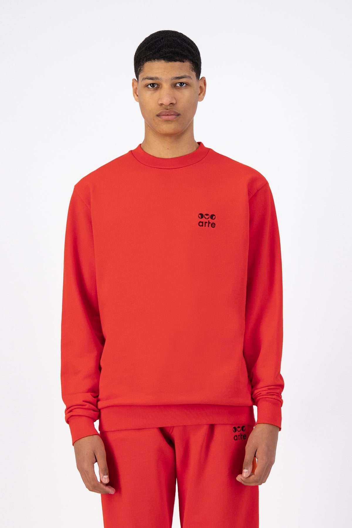 Cruz Triple Crewneck - Rouge