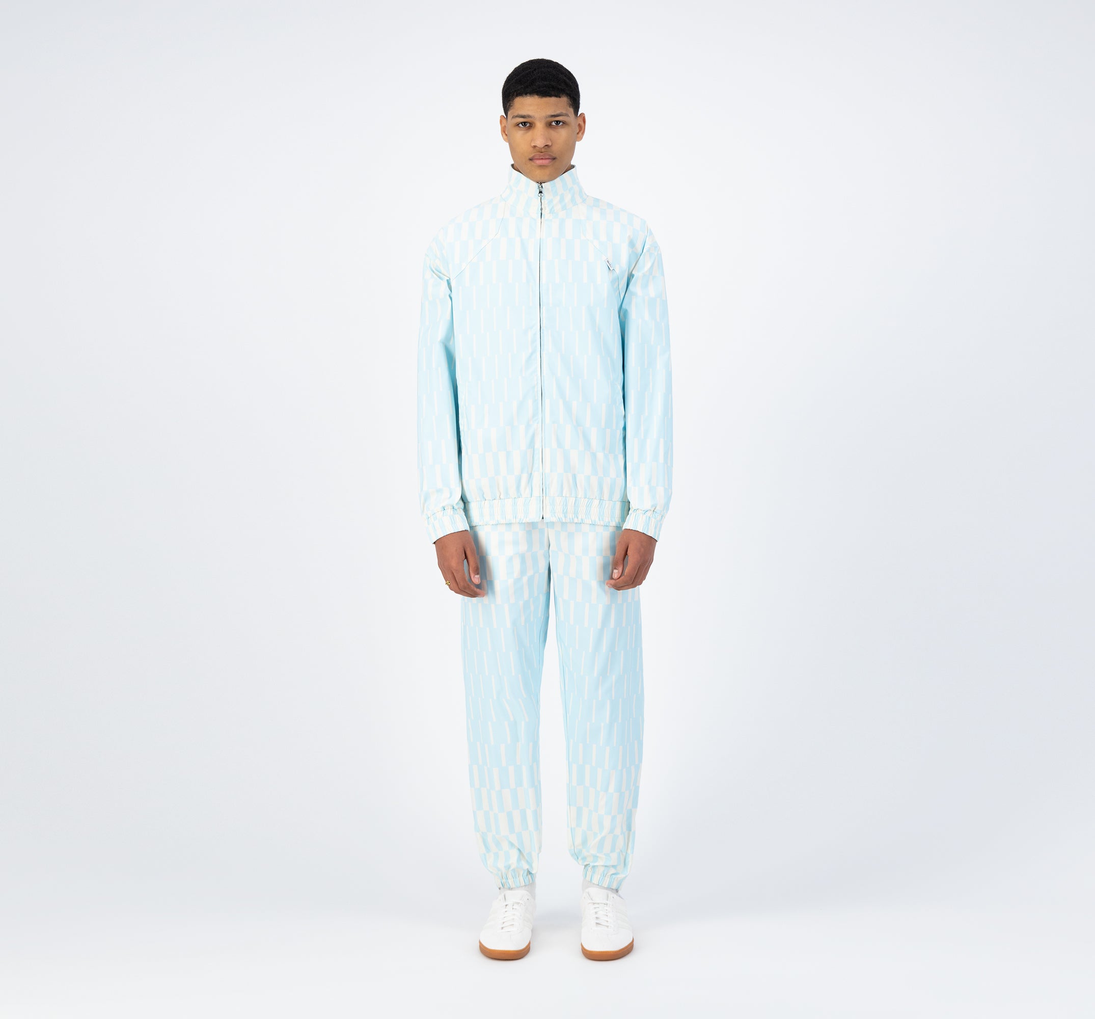 Veste Jo - Bleu clair/crème