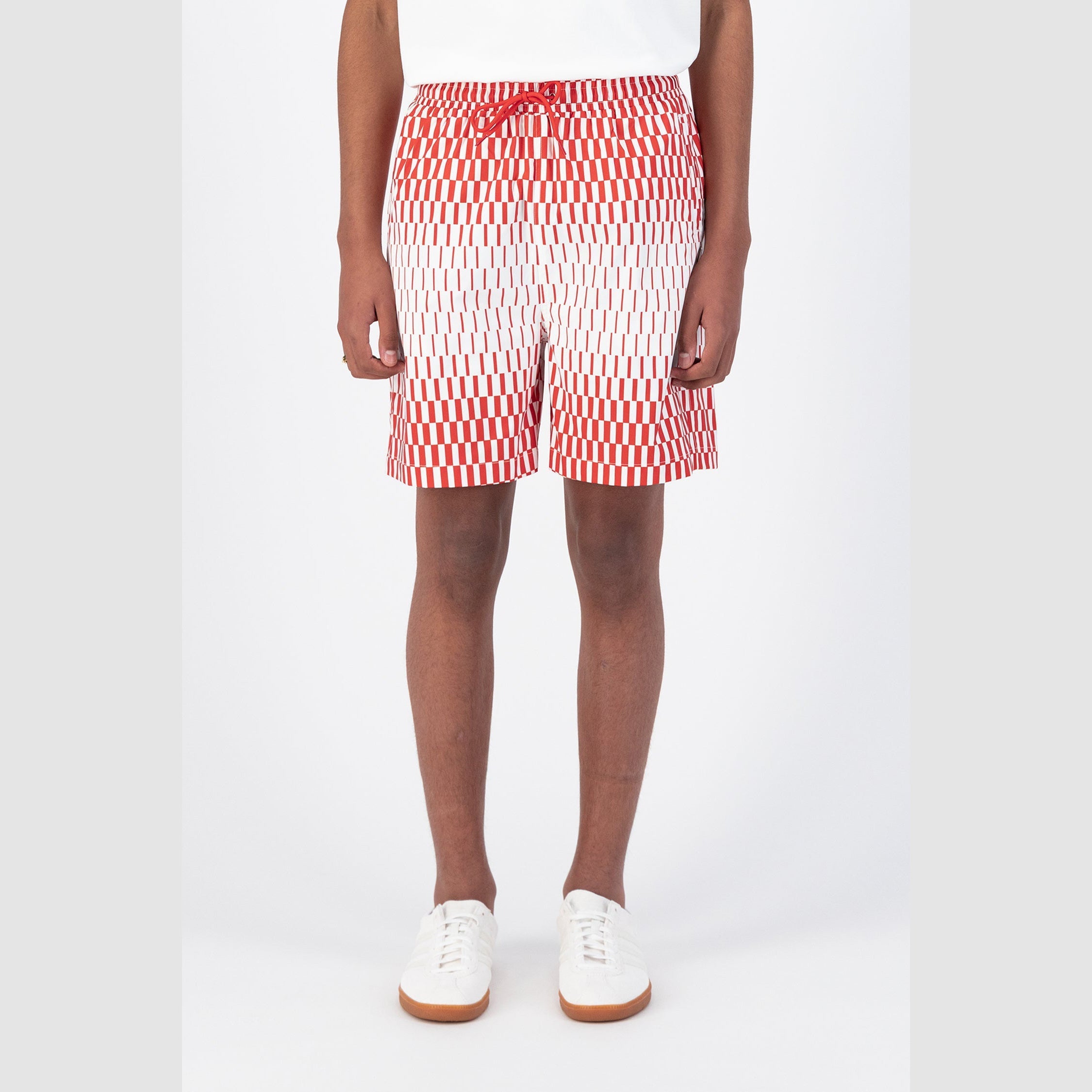 Short Soto Retan - Rouge/Blanc