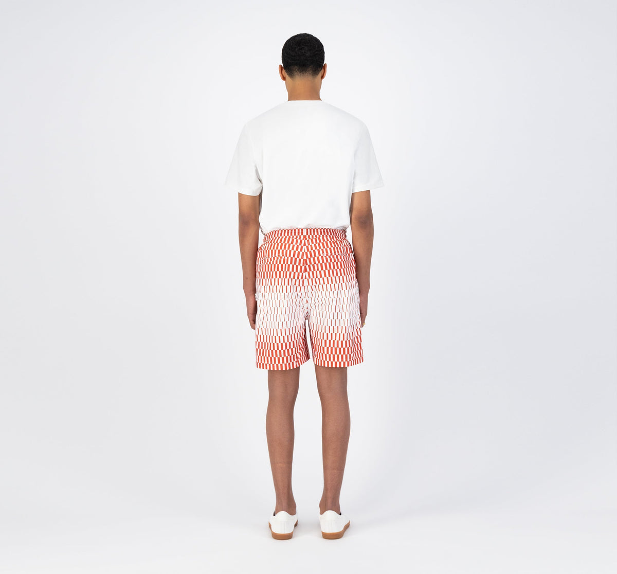 Short Soto Retan - Rouge/Blanc