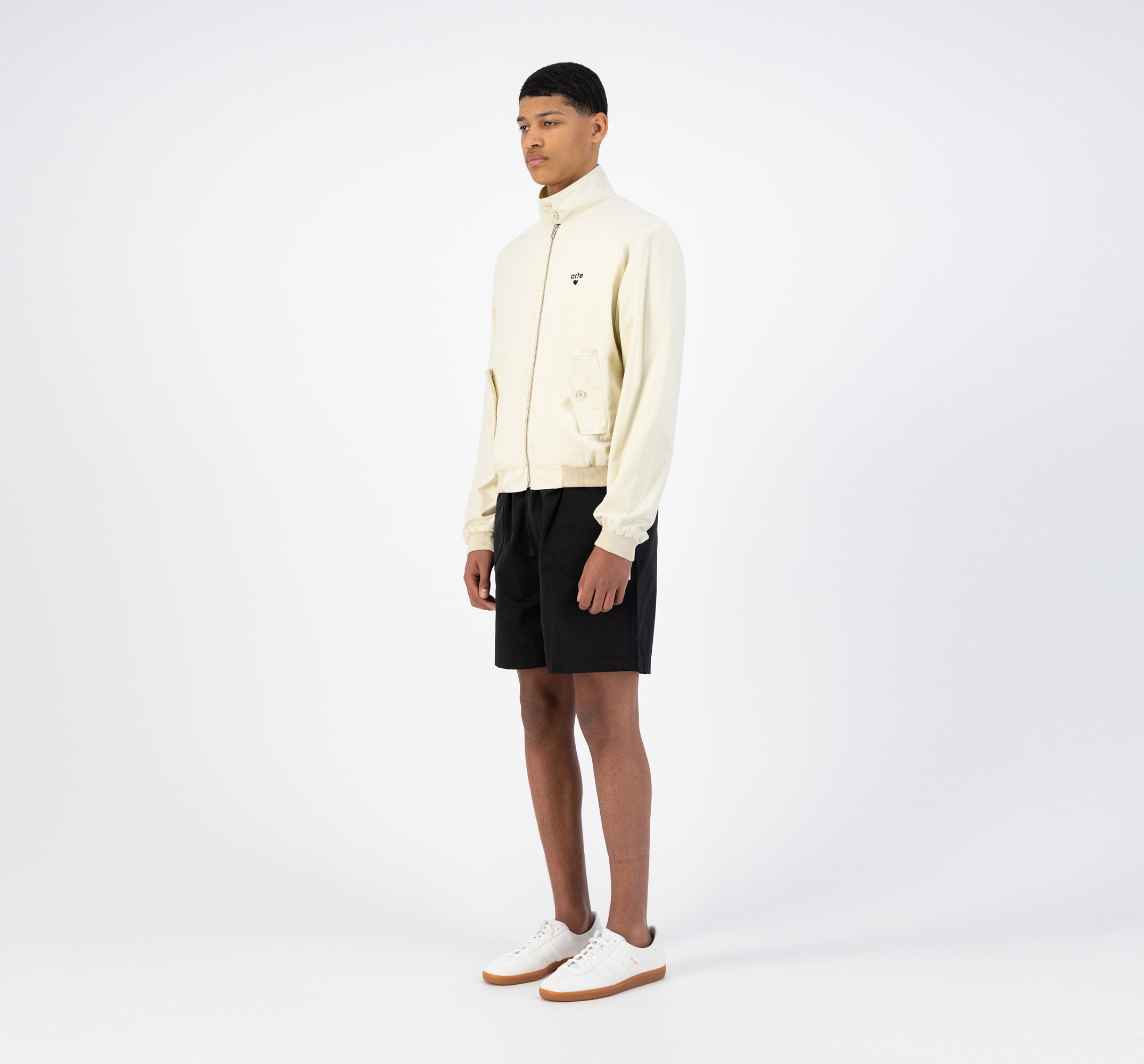 Veste en jean - Crème