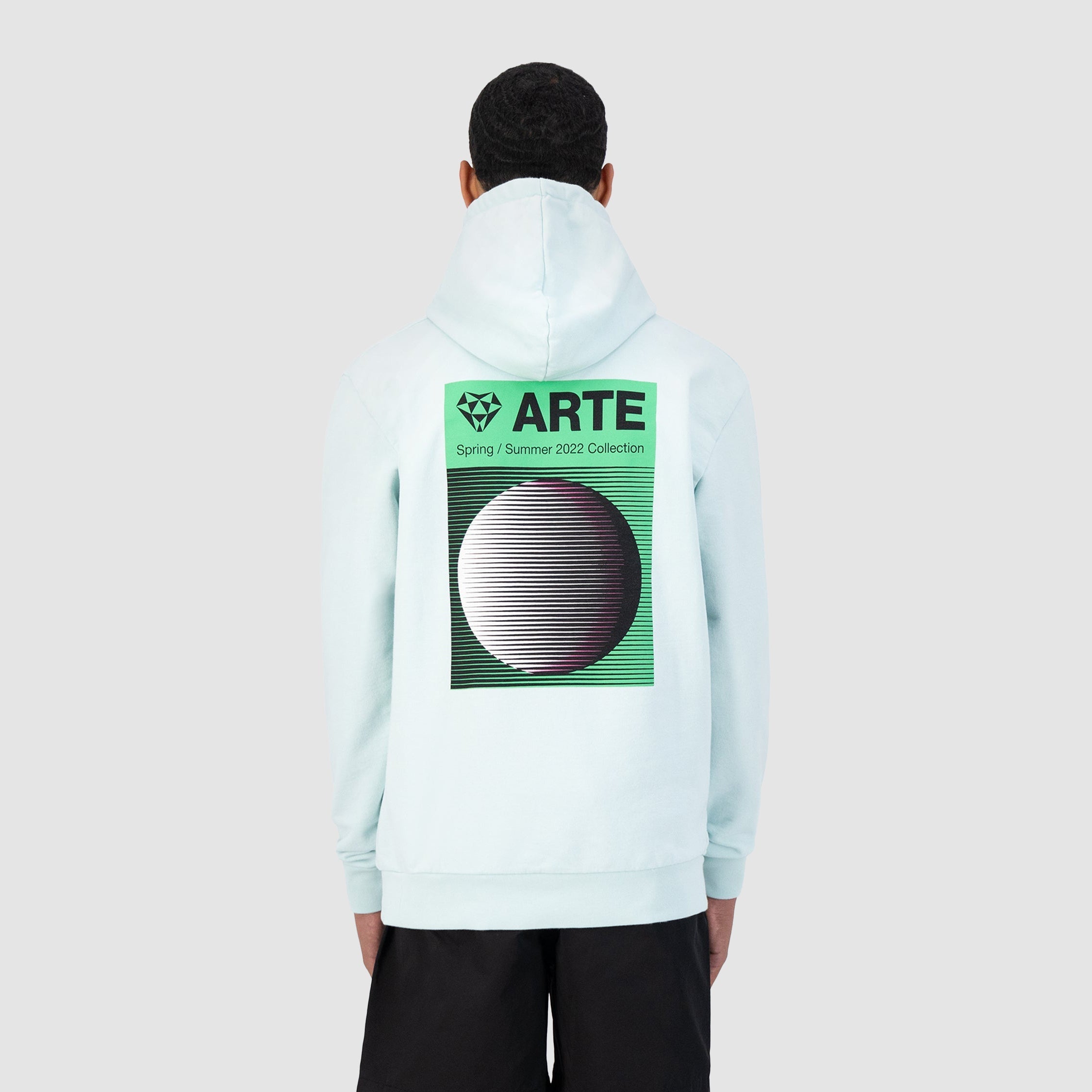 Hulton Back Ciclo Hoodie - Skylight