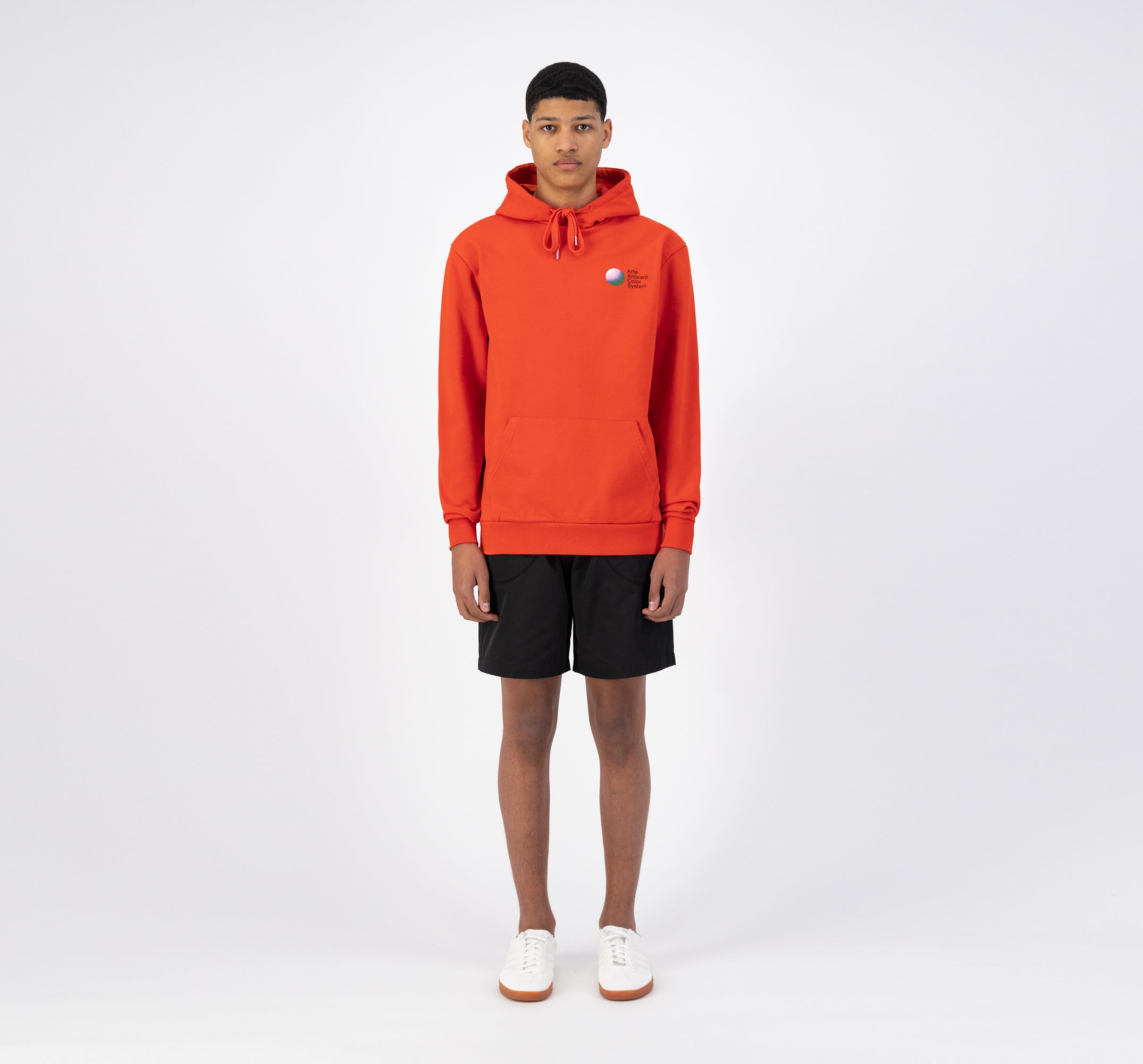 Hulton Cor Hoodie - Rouge