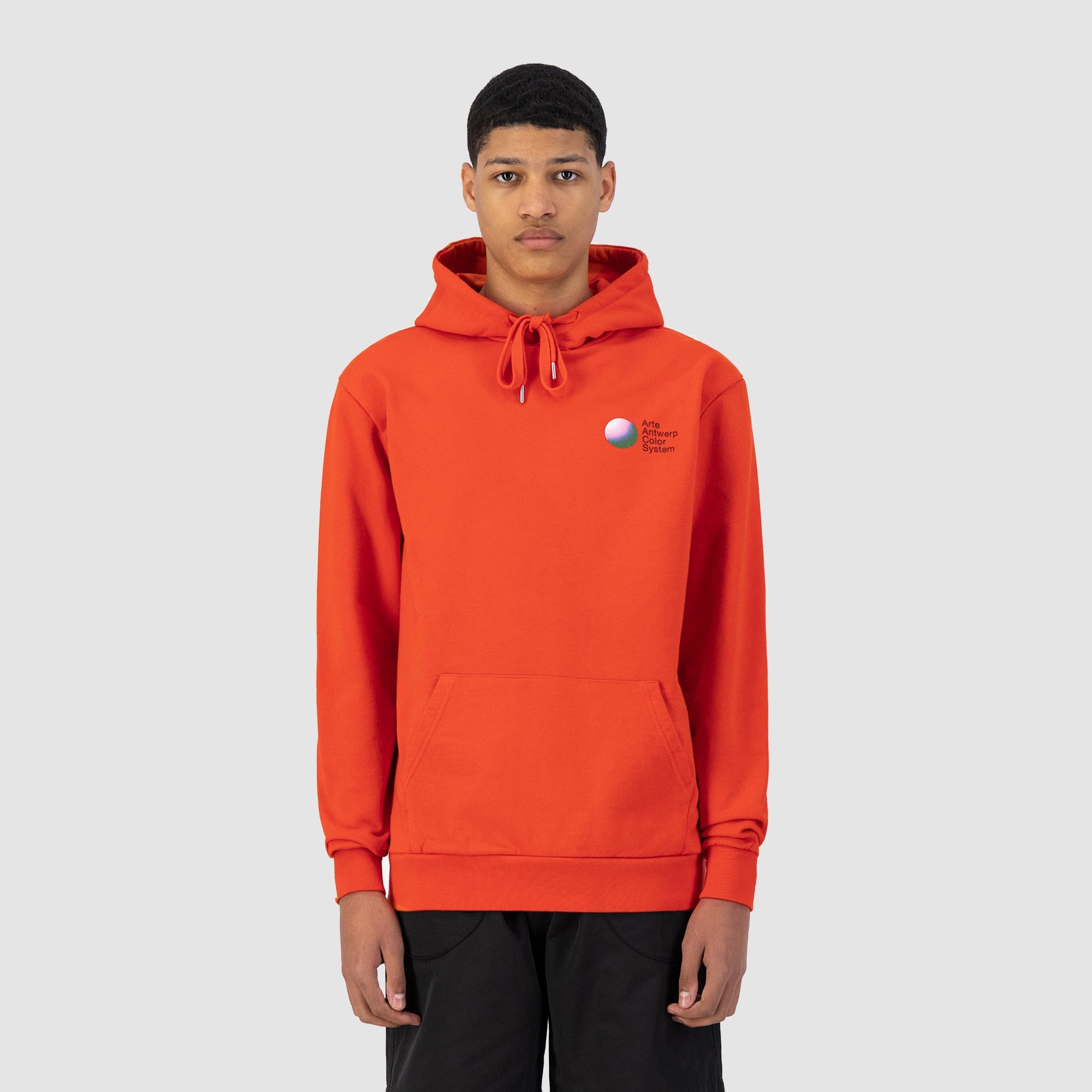 Hulton Cor Hoodie - Rouge