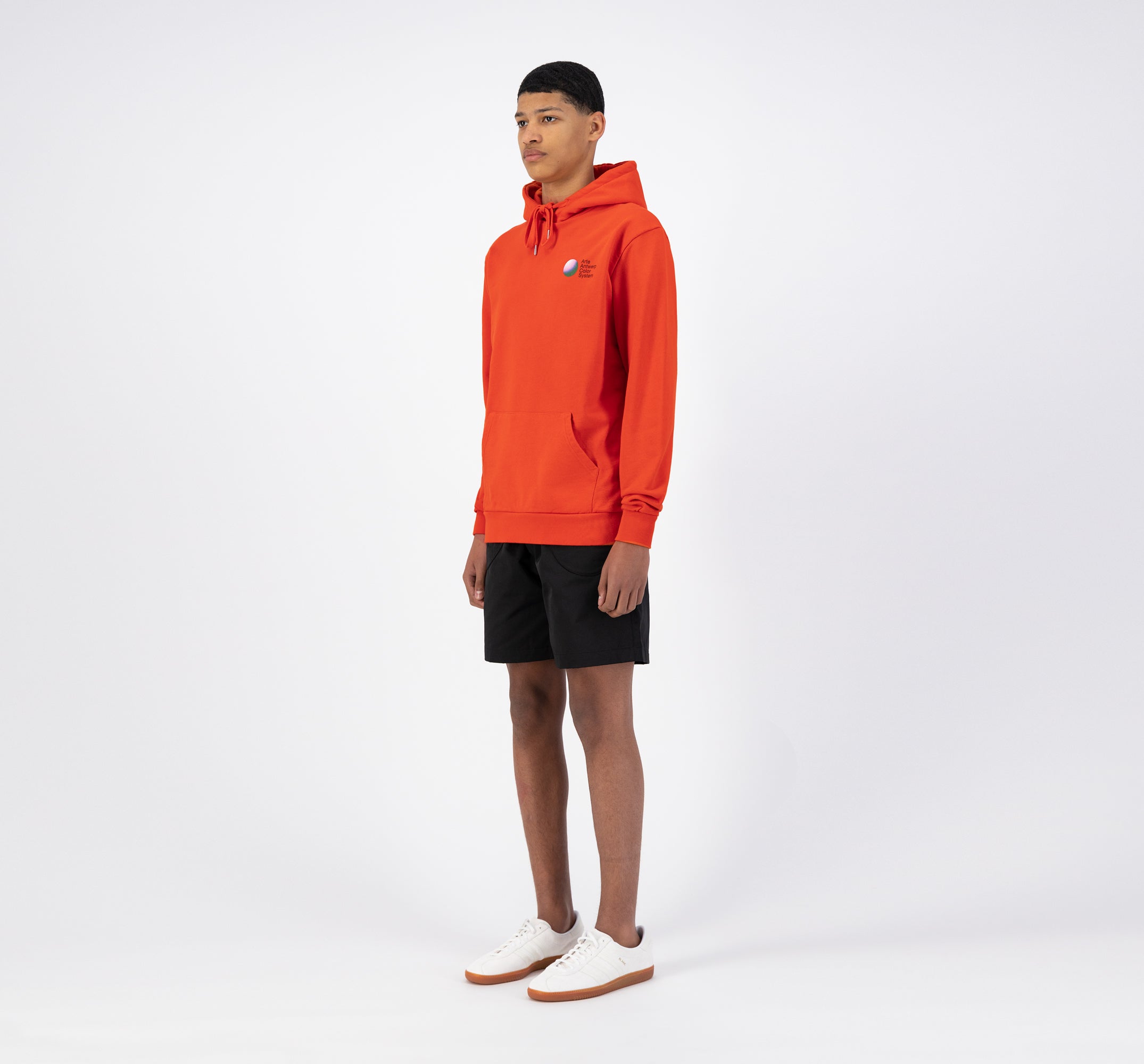 Hulton Cor Hoodie - Rouge