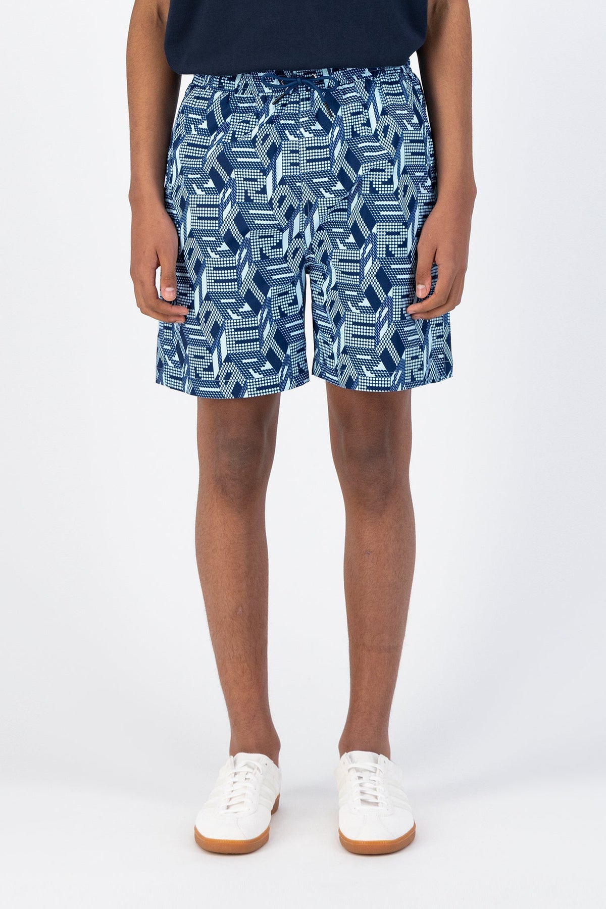 Short Soto Allover - Bleu/Bleu foncé