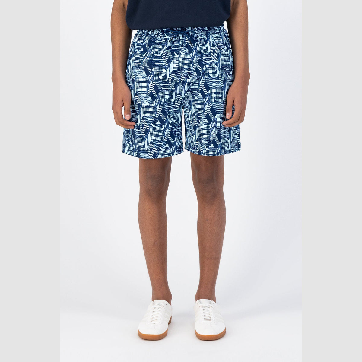 Short Soto Allover - Bleu/Bleu foncé