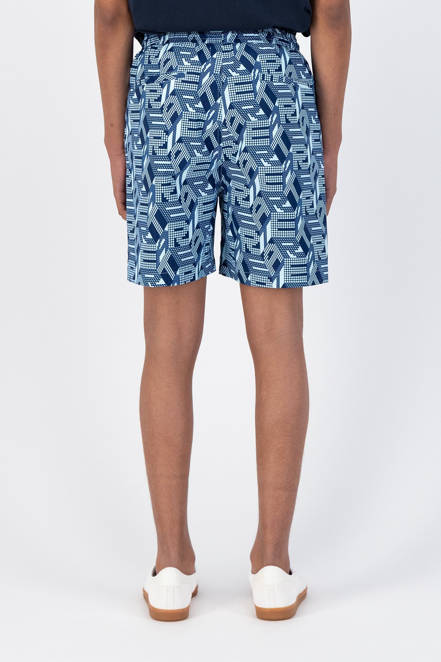 Short Soto Allover - Bleu/Bleu foncé