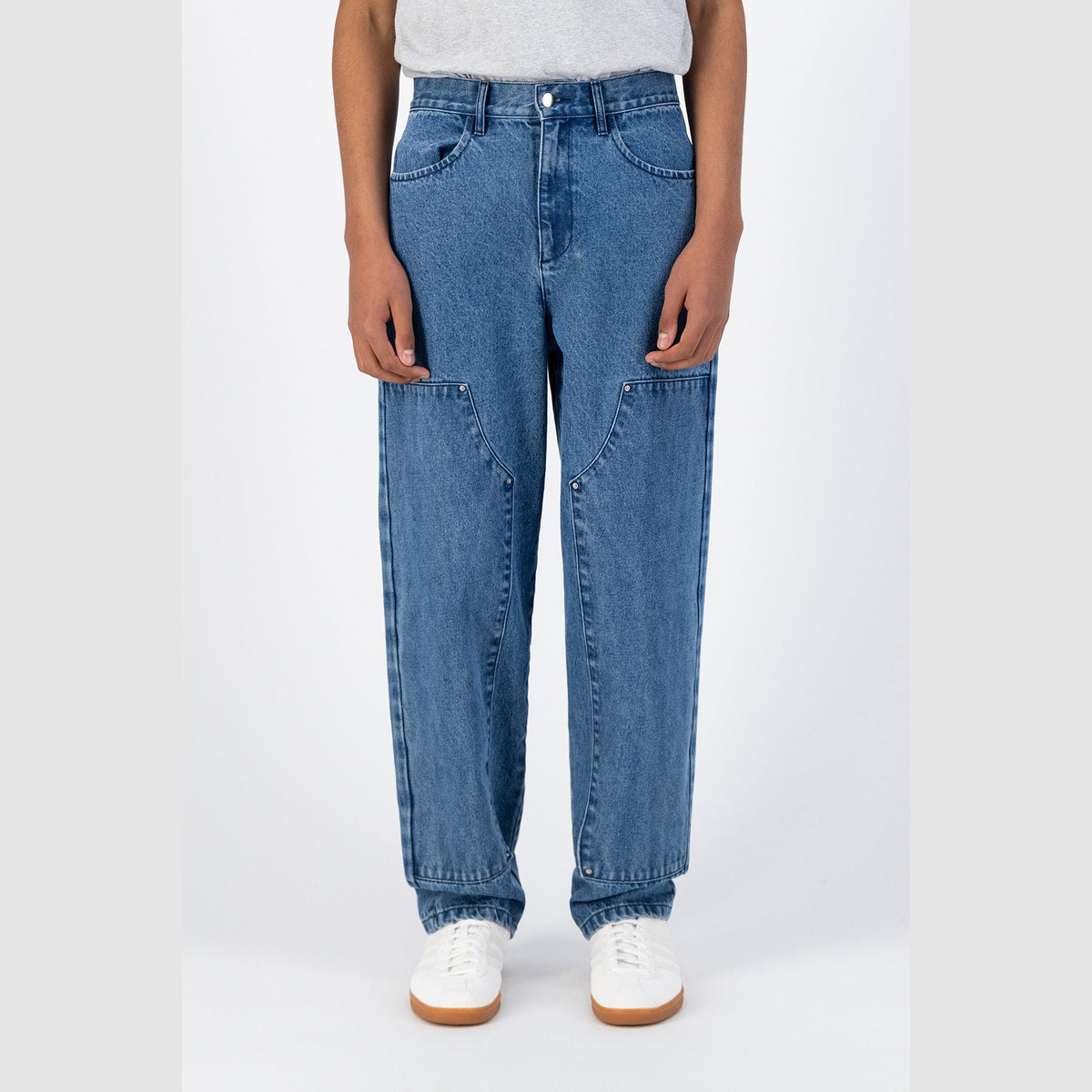 Pantalon Porter - Denim (Light Bleach)