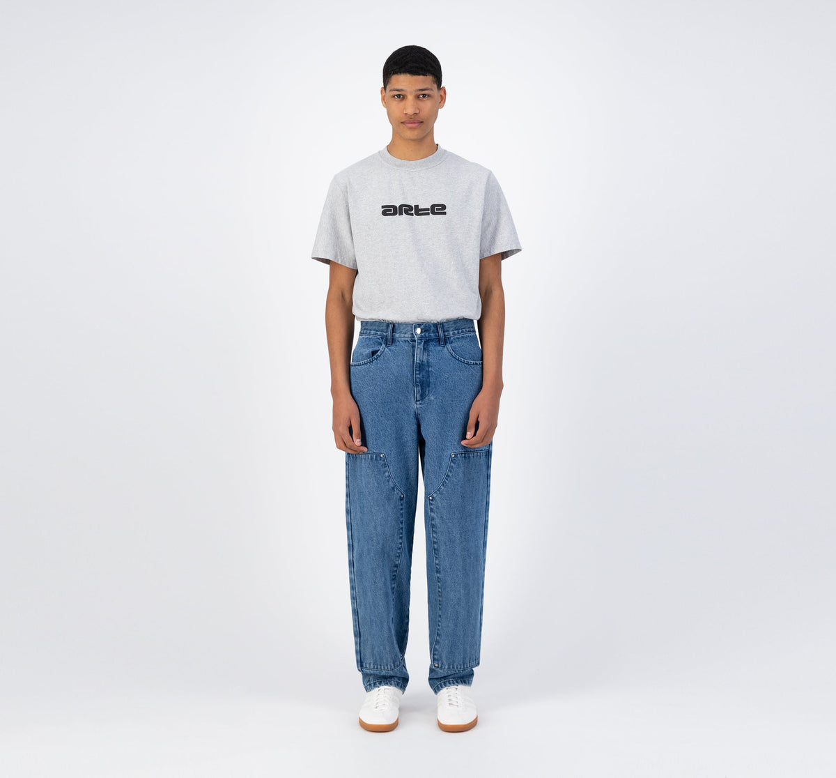Pantalon Porter - Denim (Light Bleach)