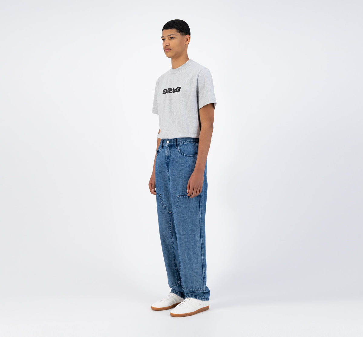 Pantalon Porter - Denim (Light Bleach)