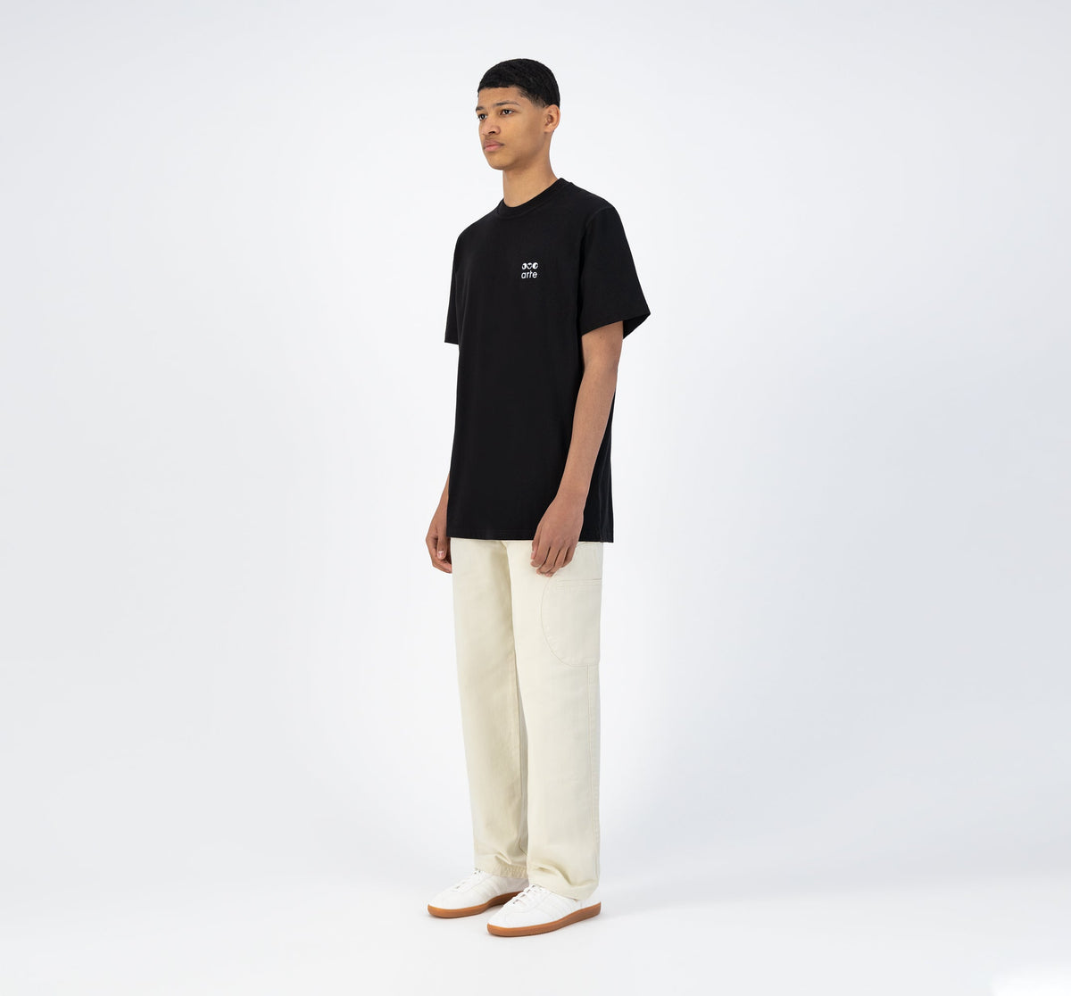 T-shirt triple Tzara - Noir