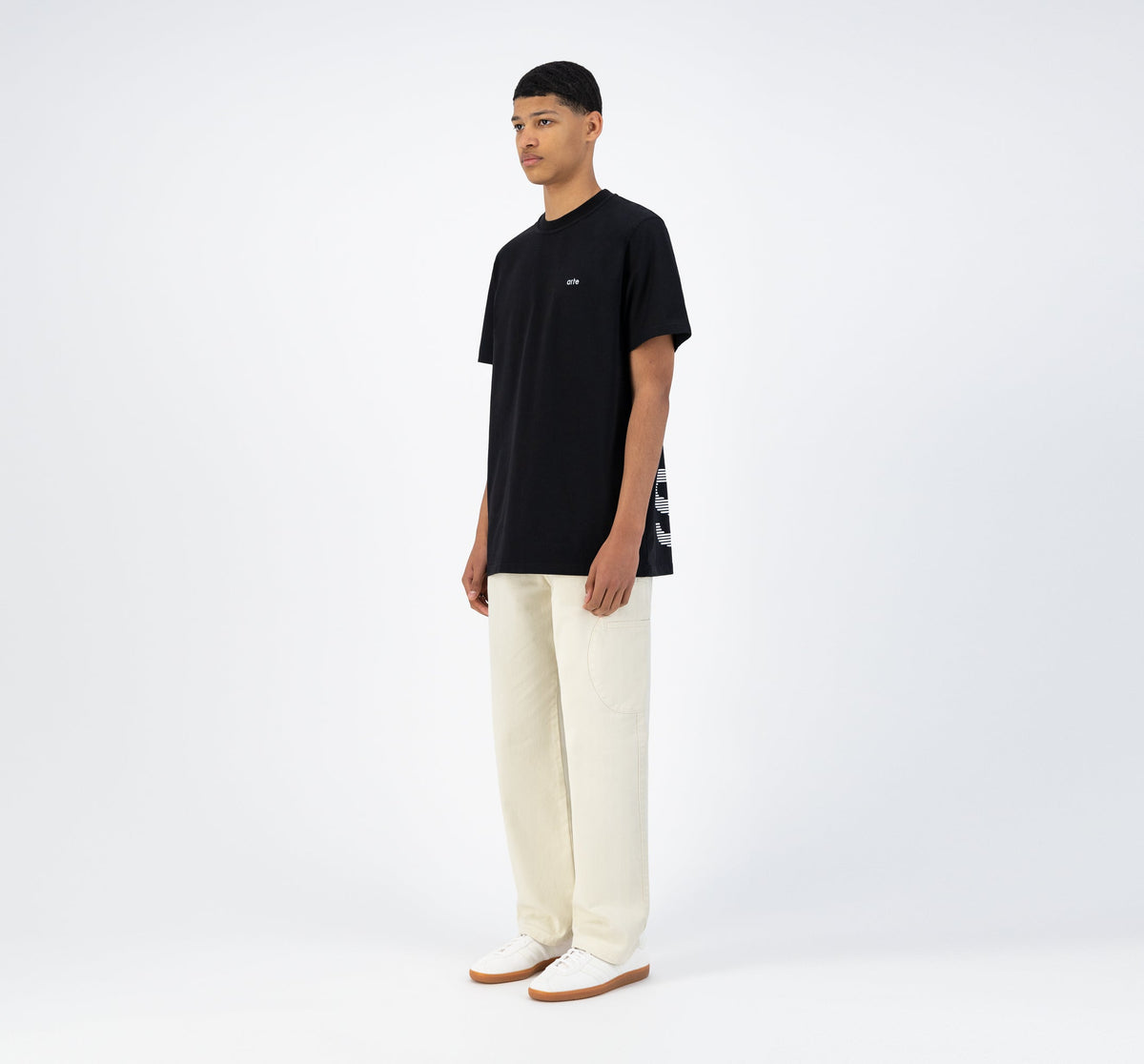 T-shirt SS22 Tzara Back - Noir
