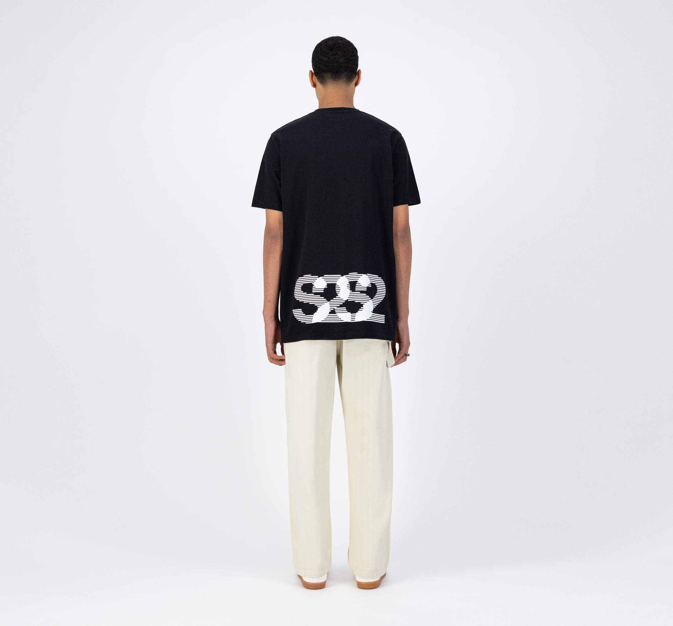 T-shirt SS22 Tzara Back - Noir