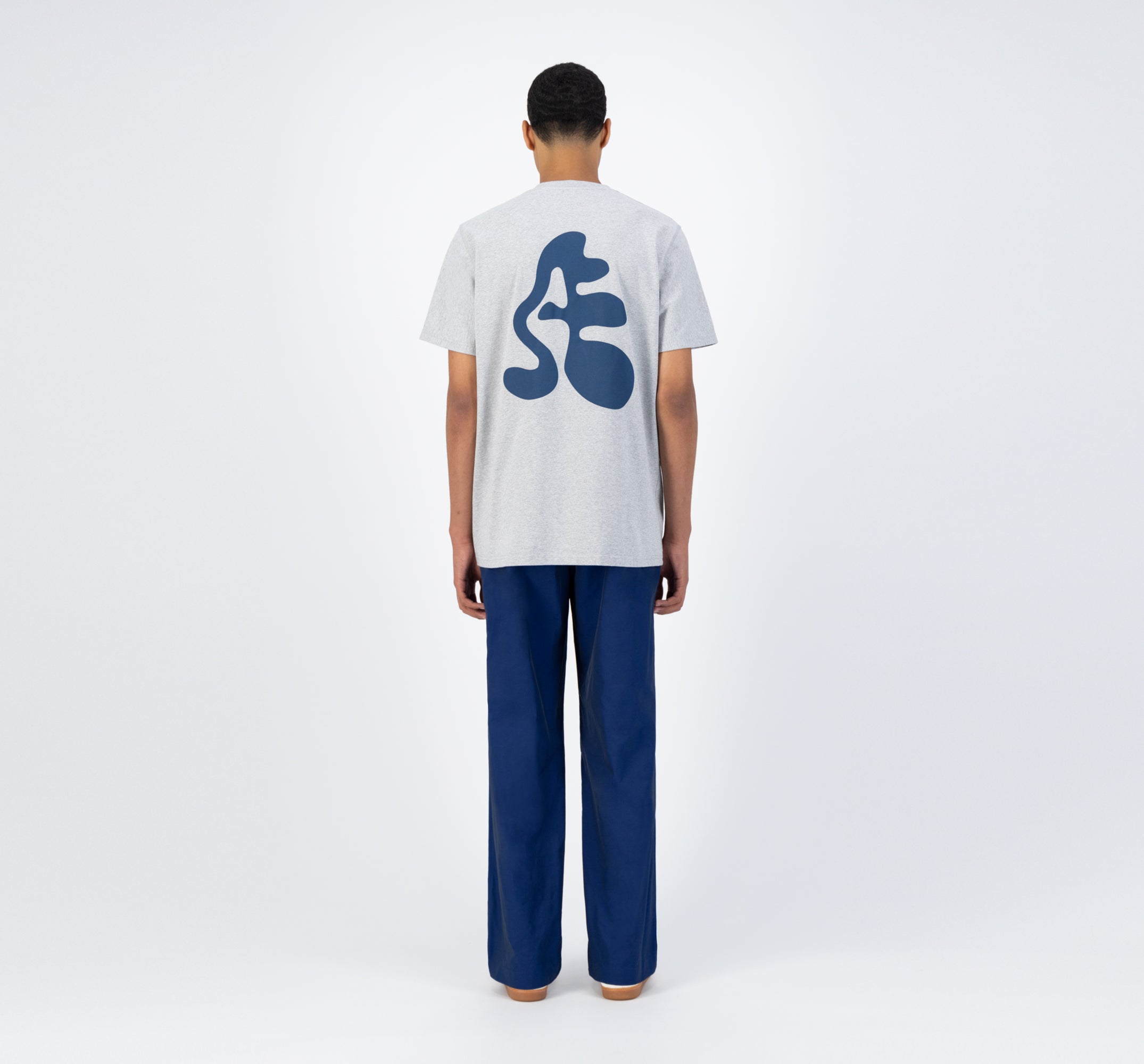 T-shirt Tzara A Back - Gris
