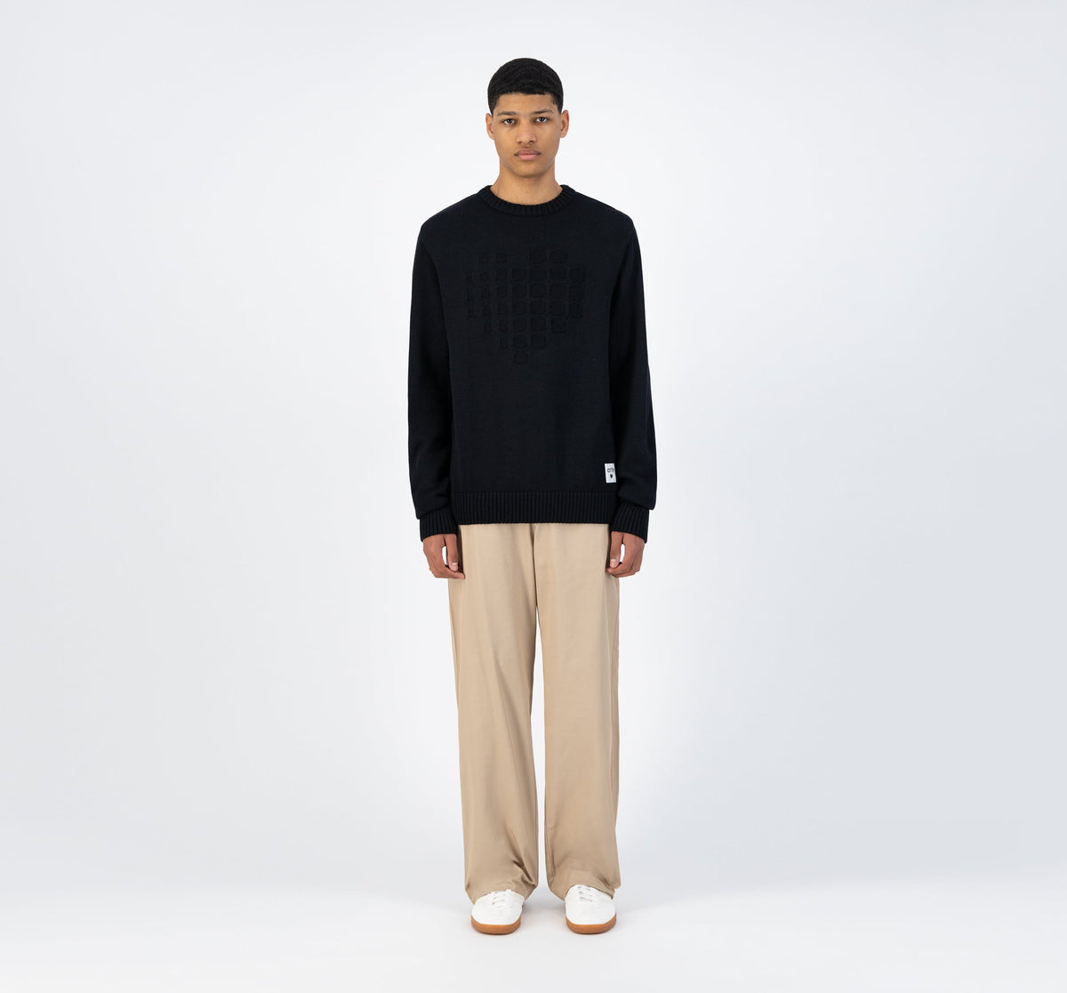 Kewo Heart Knit - Noir