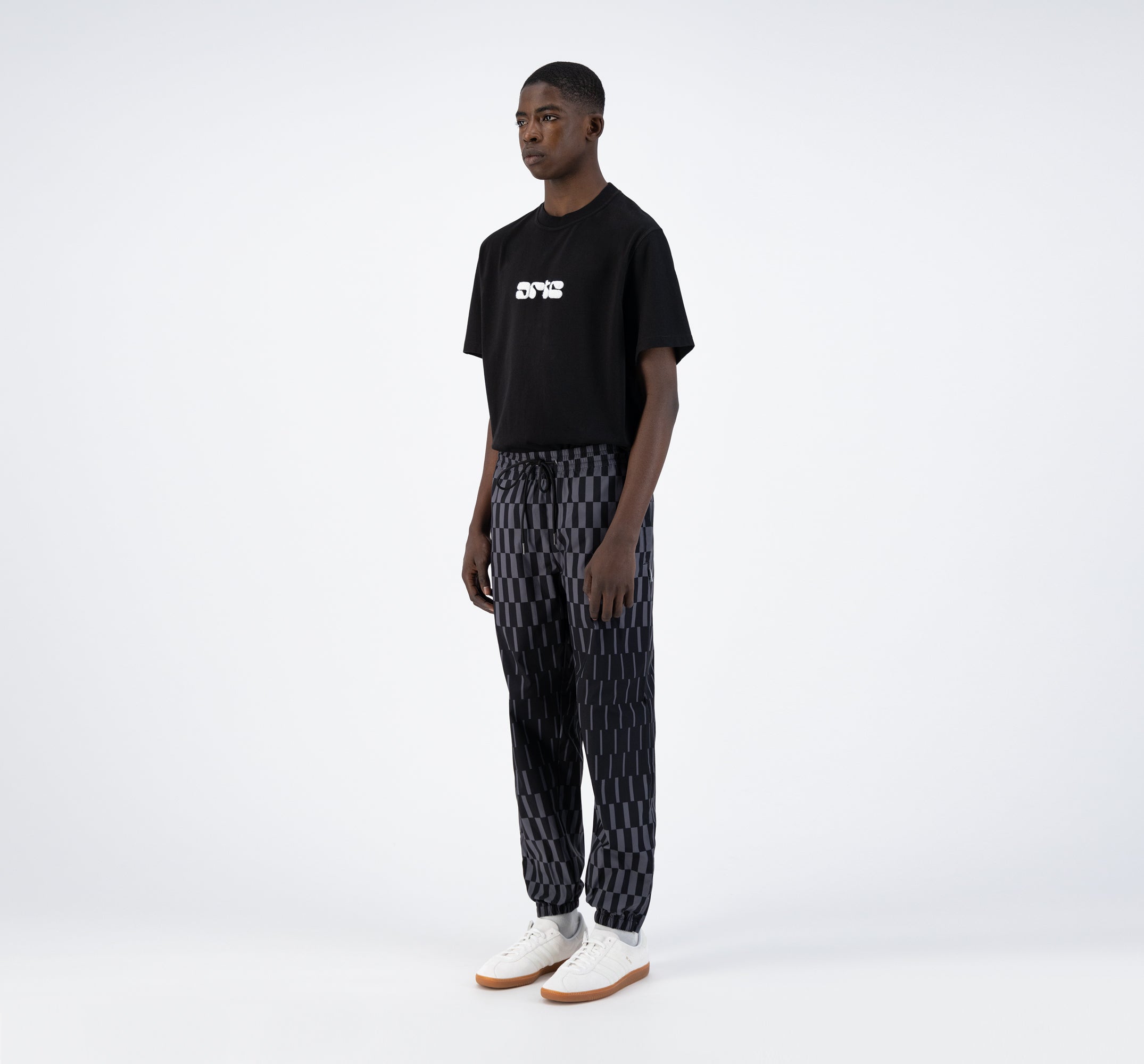 Pantalon Jo - Noir/Gris