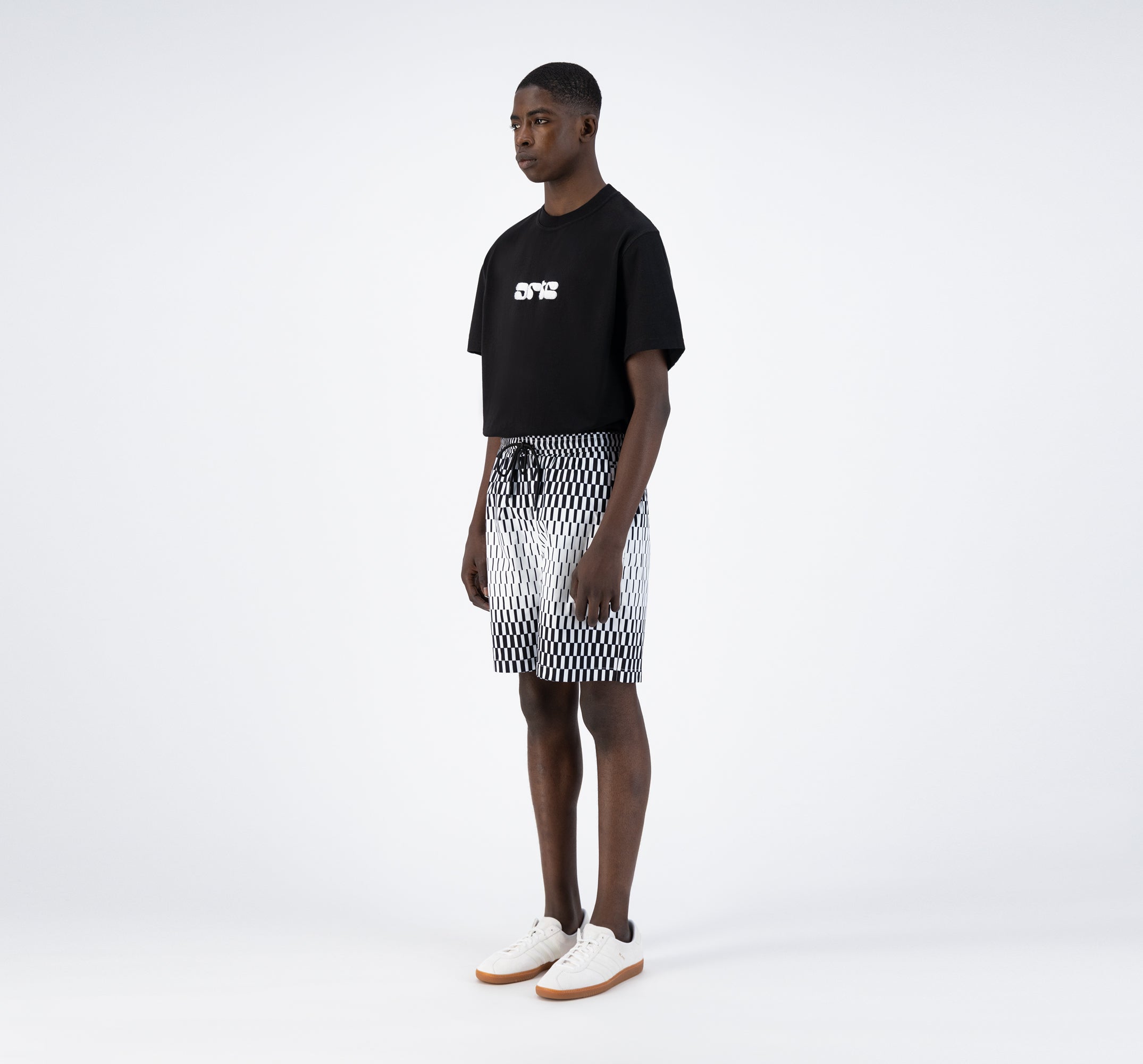 Short Soto Retan - Noir/Blanc