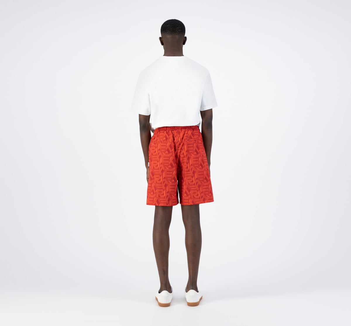 Short Soto Allover - Rouge/Rouge foncé