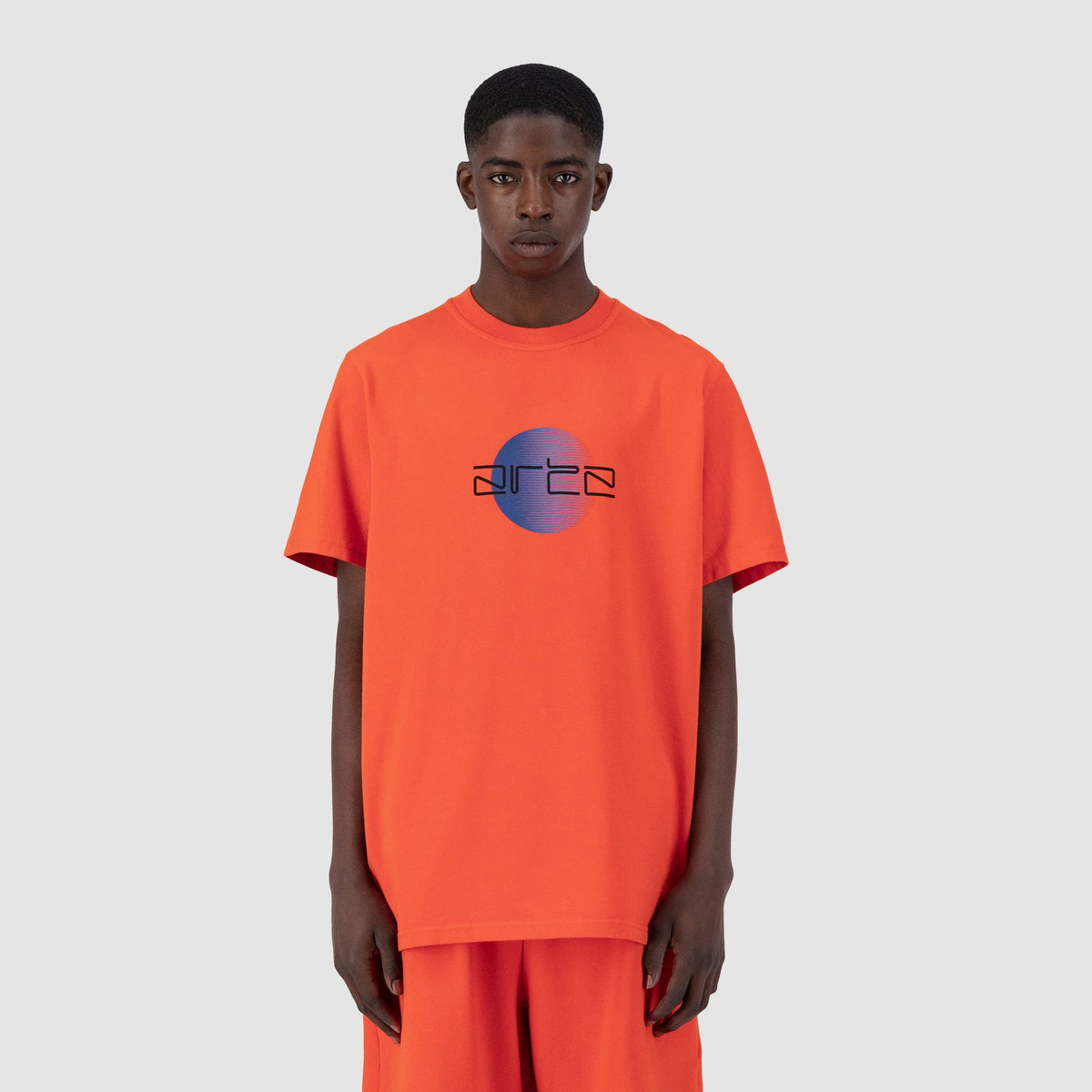 T-shirt avec logo Tzara Cor - Rouge