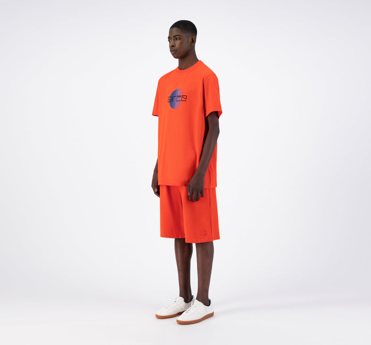 T-shirt avec logo Tzara Cor - Rouge