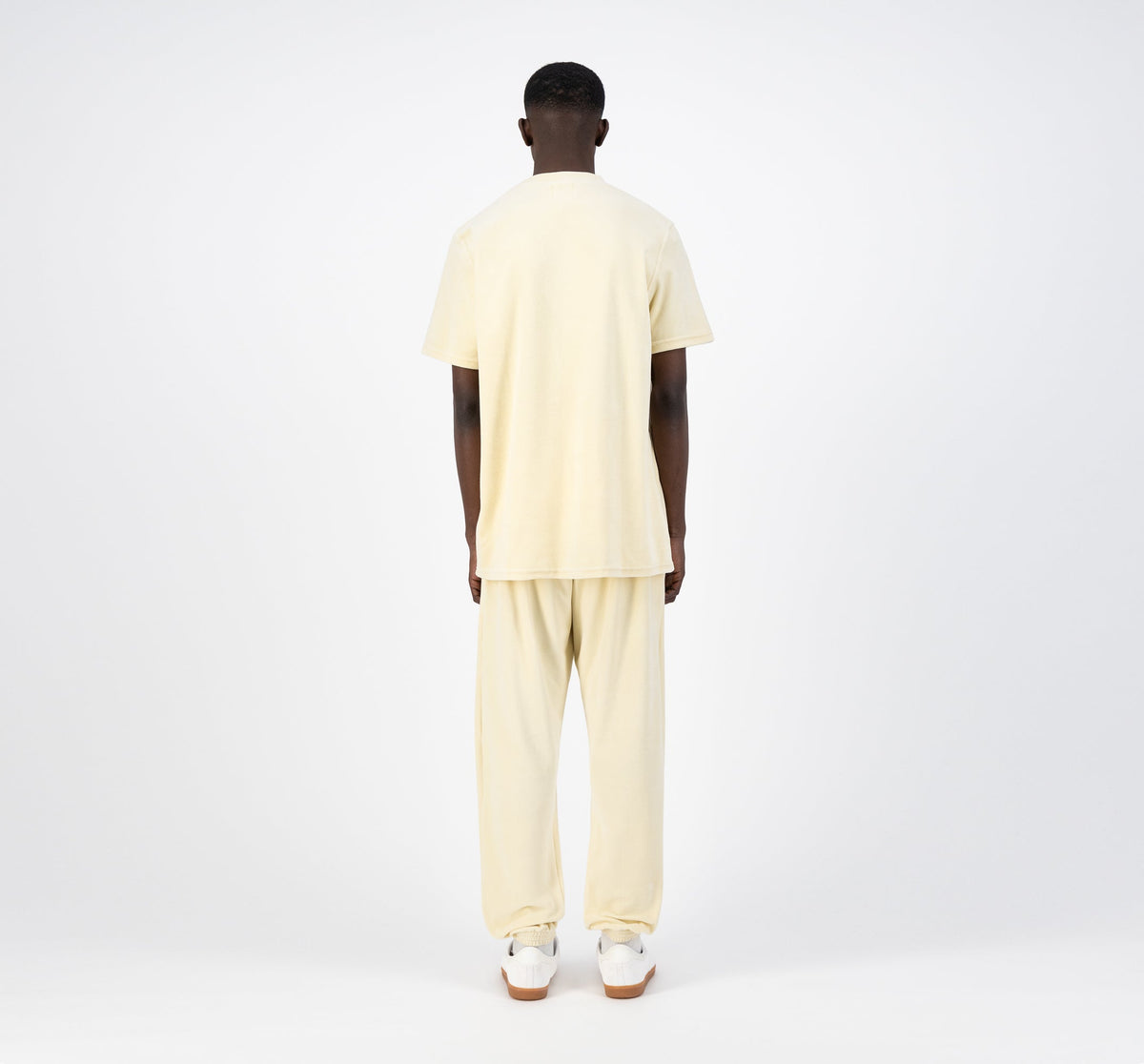 T-shirt en velours Tsai - Crème