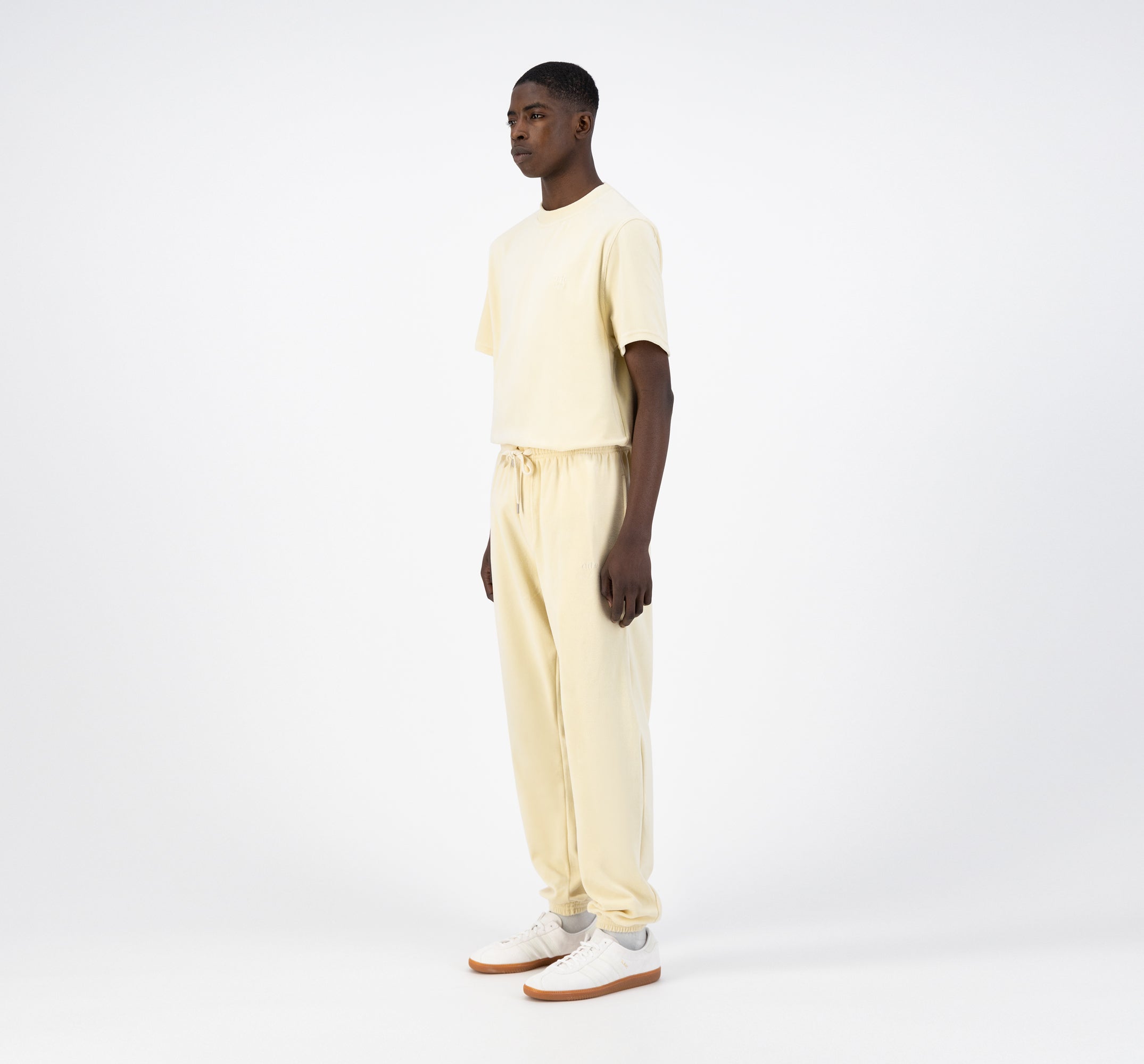 Pantalon en velours Chasen - Crème