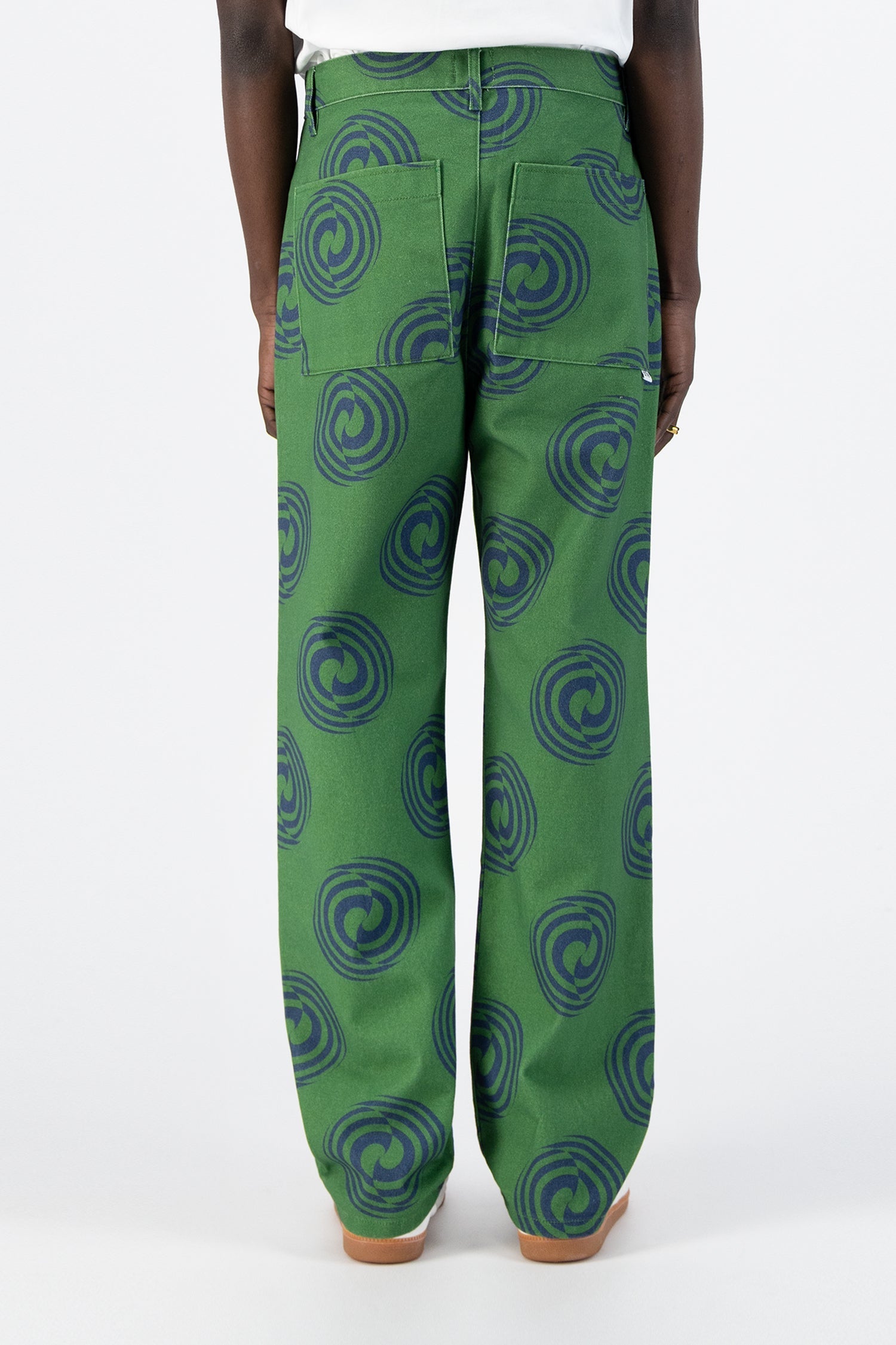 Pantalon Janco Swirl - Vert/Marine