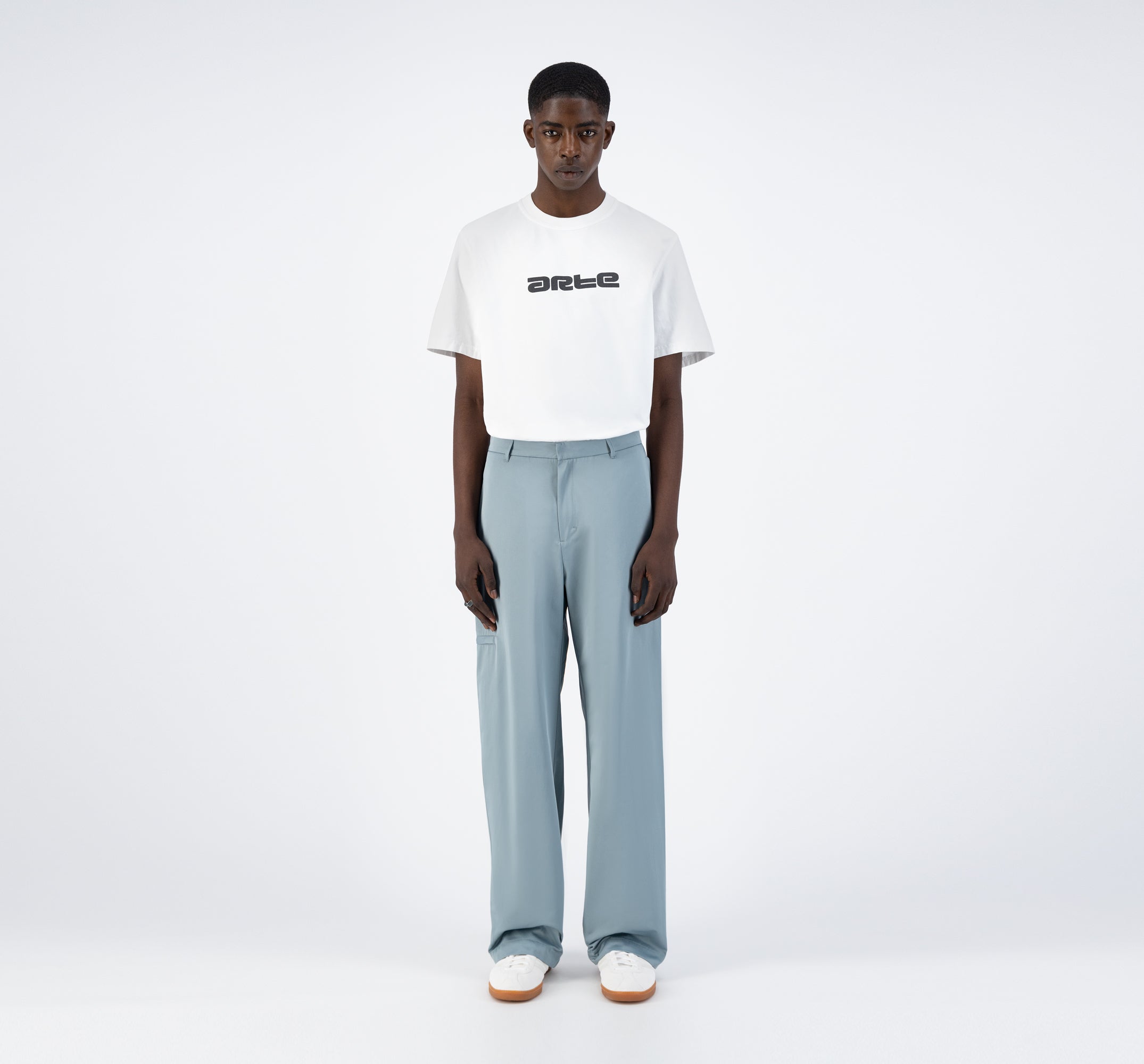 Pantalon à poches Pierre - Bleu clair