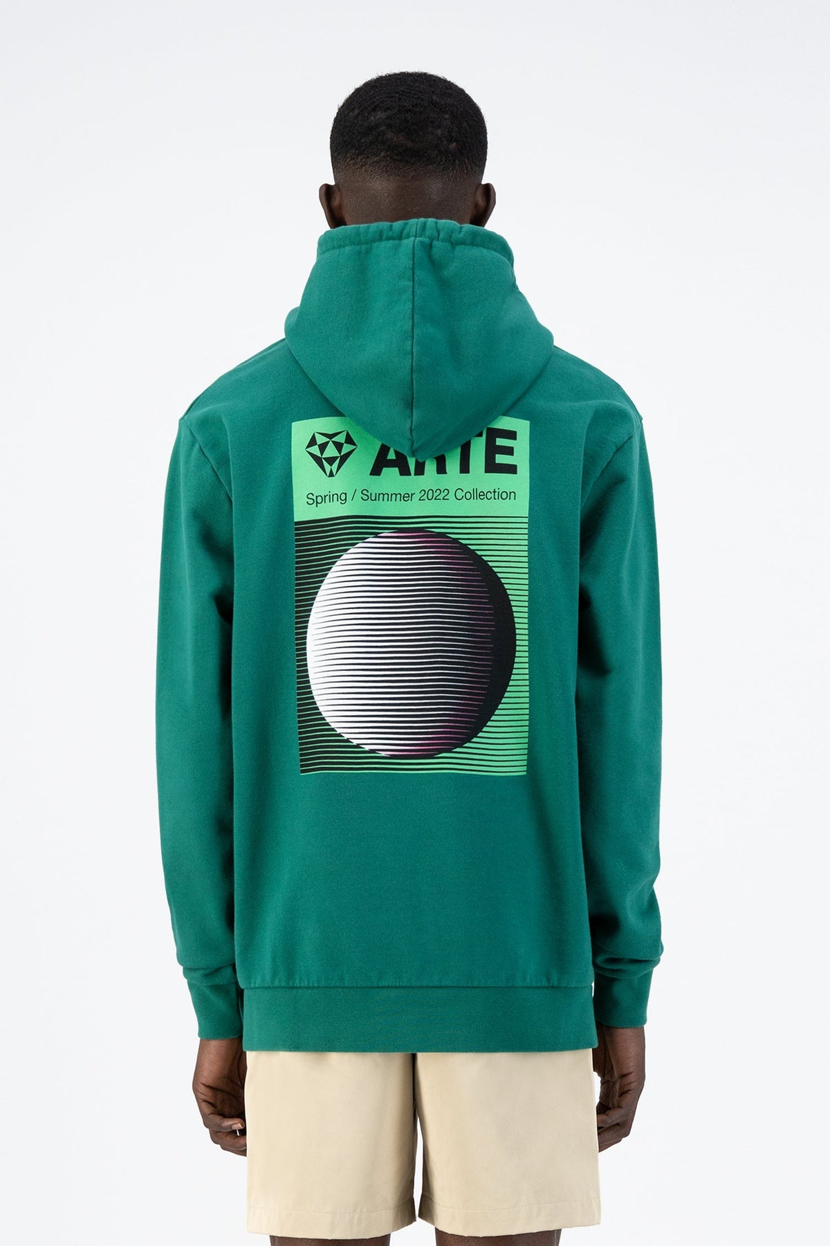 Hulton Back Ciclo Hoodie - Vert
